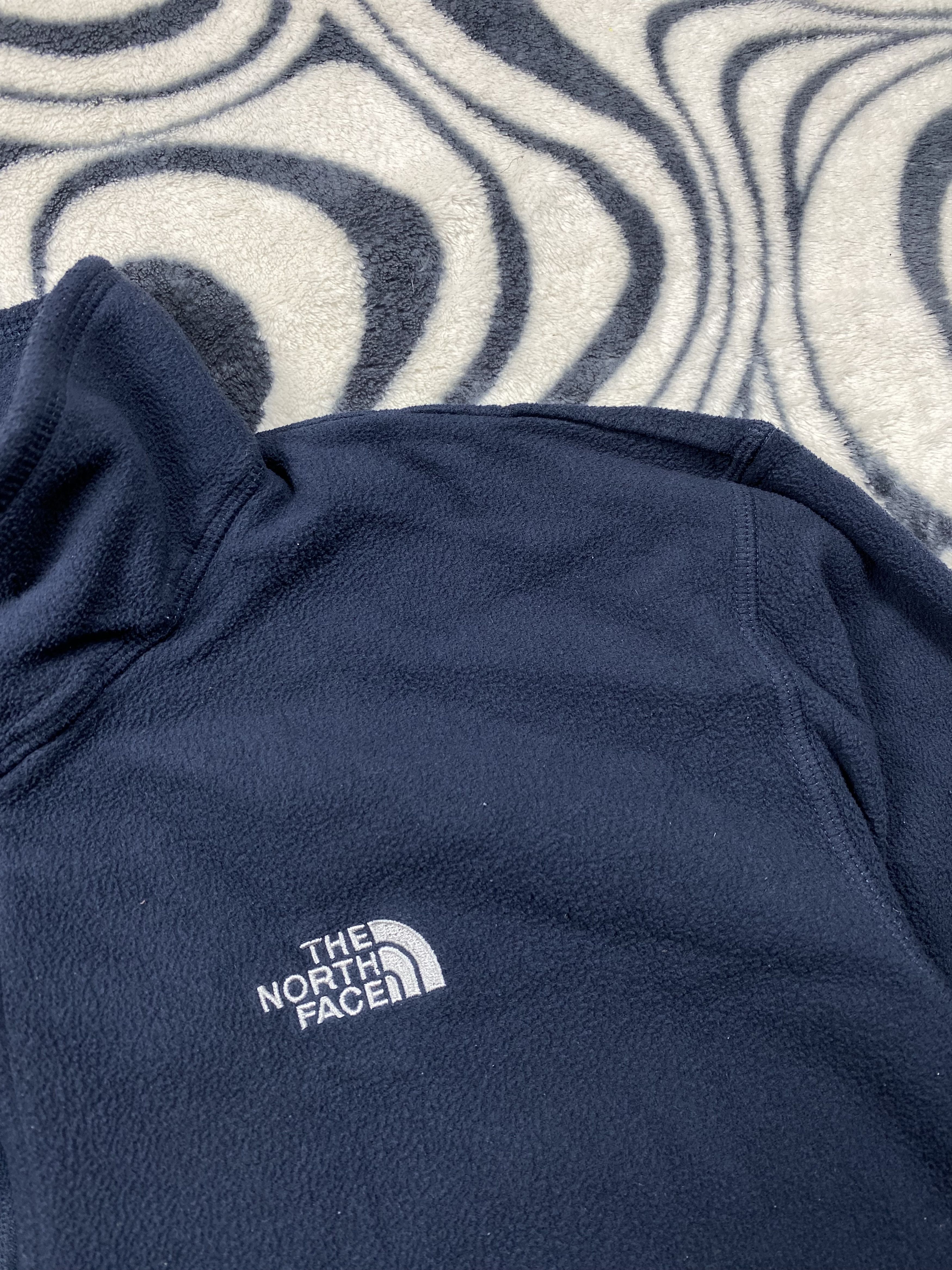 The North Face The North Face Vintage Mens Fleece Jacket 1\4 Zip Size US XL / EU 56 / 4 - 3 Thumbnail