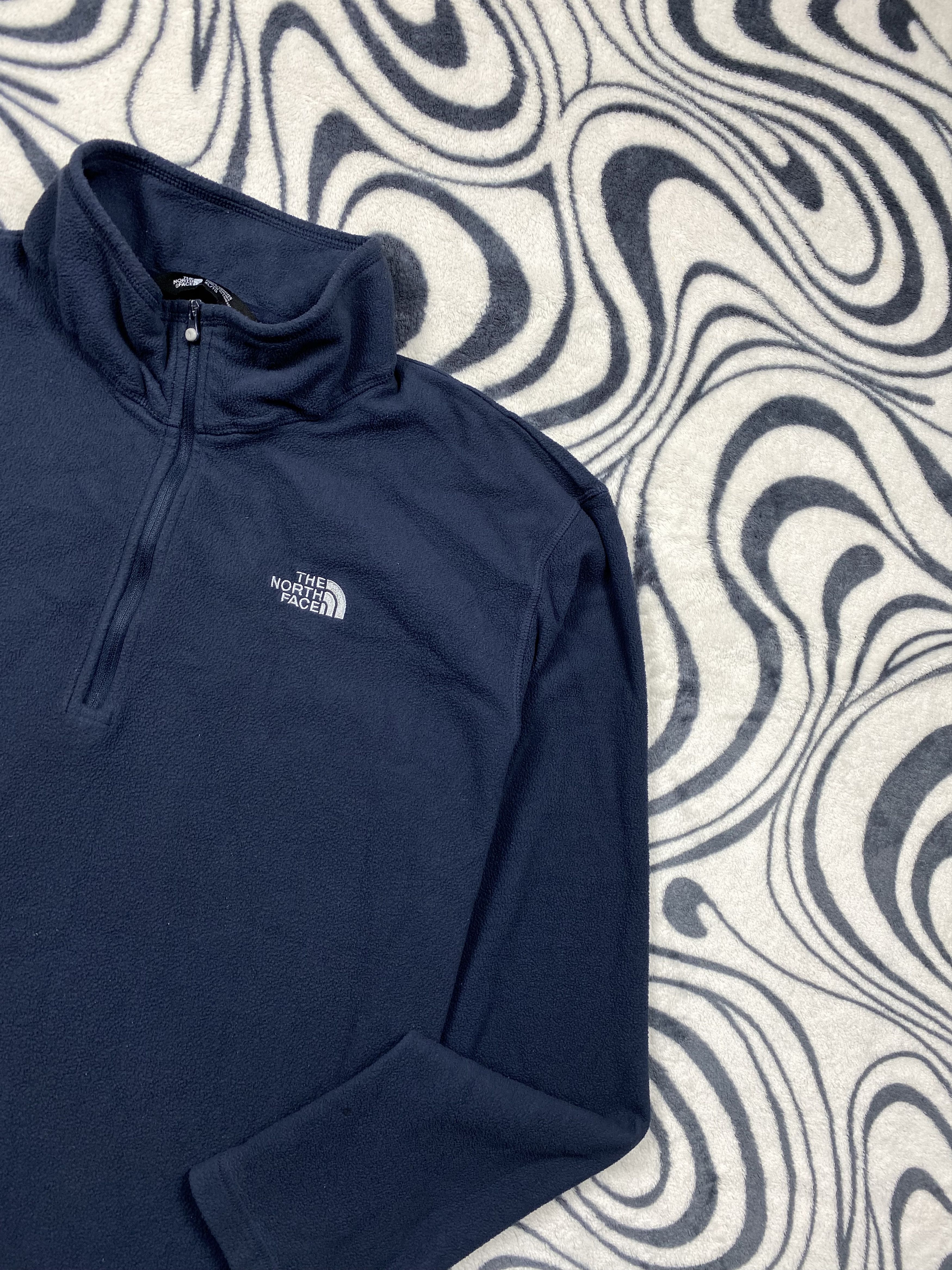 The North Face The North Face Vintage Mens Fleece Jacket 1\4 Zip Size US XL / EU 56 / 4 - 2 Thumbnail