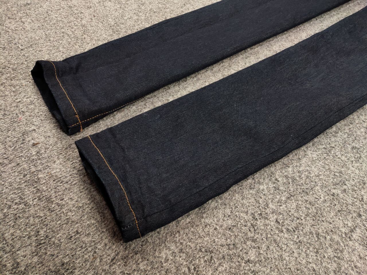 Carhartt Carhartt Wip Rebel Pant Dark Blue Logo Denim Jeans Size US 31 - 6 Thumbnail