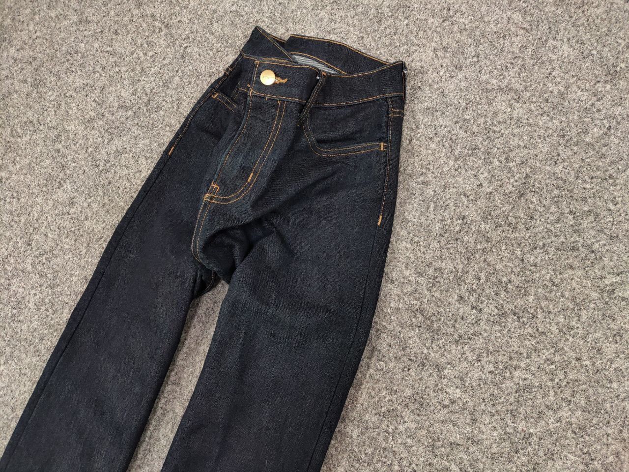 Carhartt Carhartt Wip Rebel Pant Dark Blue Logo Denim Jeans Size US 31 - 4 Thumbnail