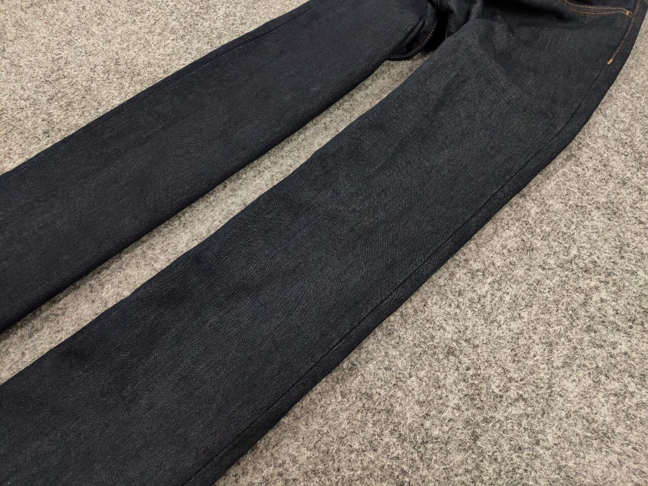 Carhartt Carhartt Wip Rebel Pant Dark Blue Logo Denim Jeans Size US 31 - 5 Thumbnail