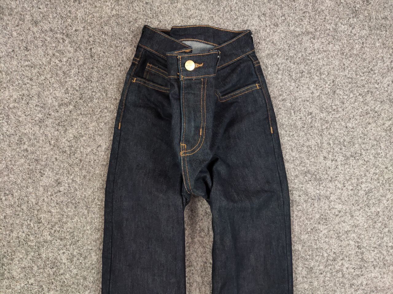 Carhartt Carhartt Wip Rebel Pant Dark Blue Logo Denim Jeans Size US 31 - 7 Thumbnail