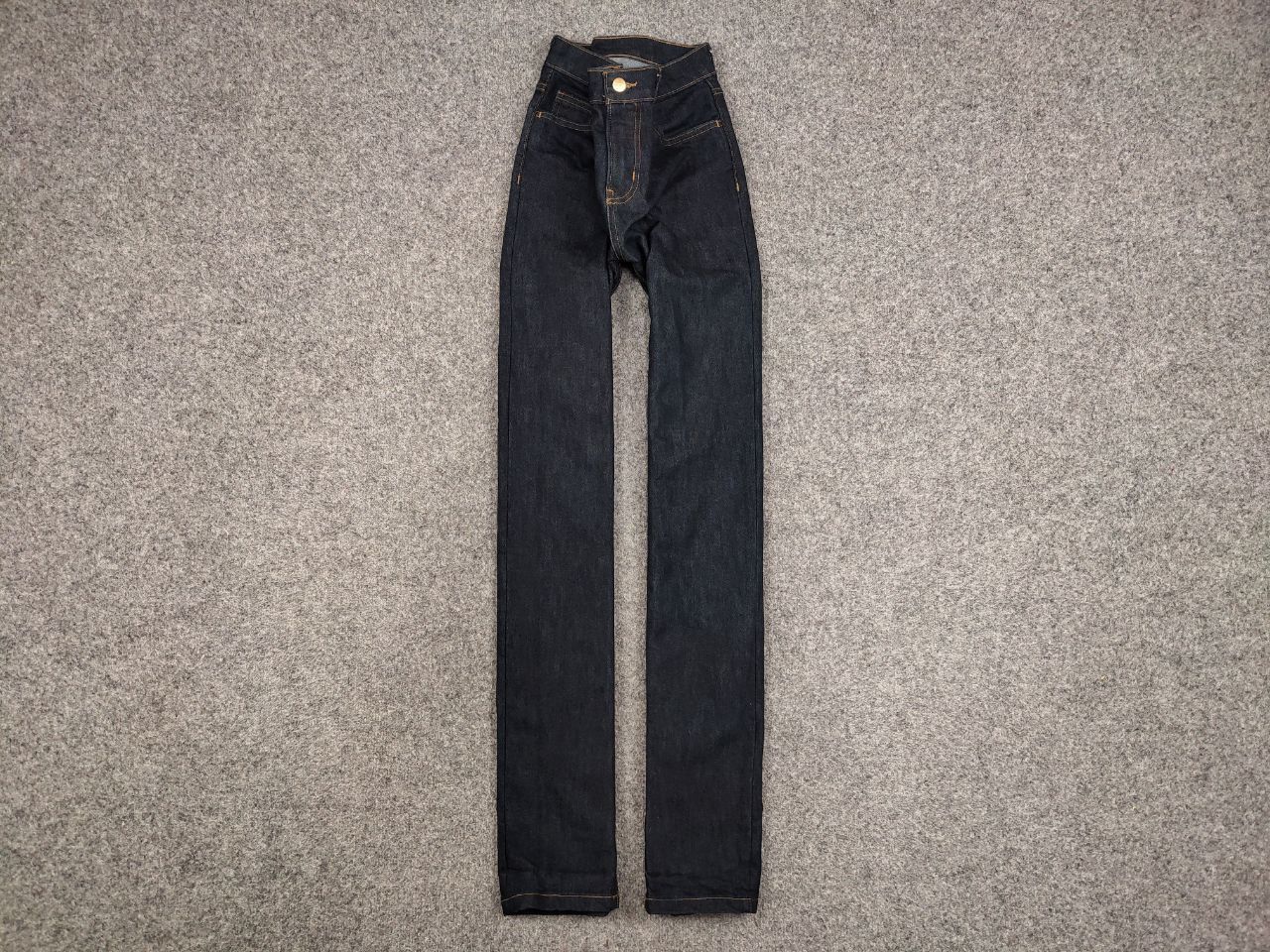 Carhartt Carhartt Wip Rebel Pant Dark Blue Logo Denim Jeans Size US 31 - 1 Thumbnail