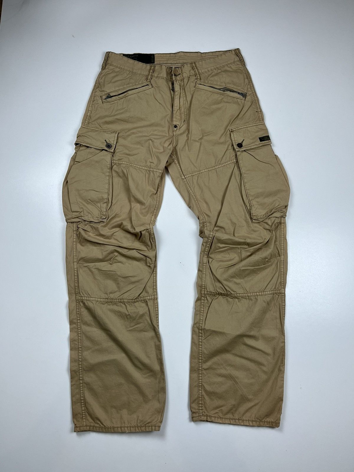 Vintage Polo Ralph Lauren Jeans Cargo Pants Military Utility