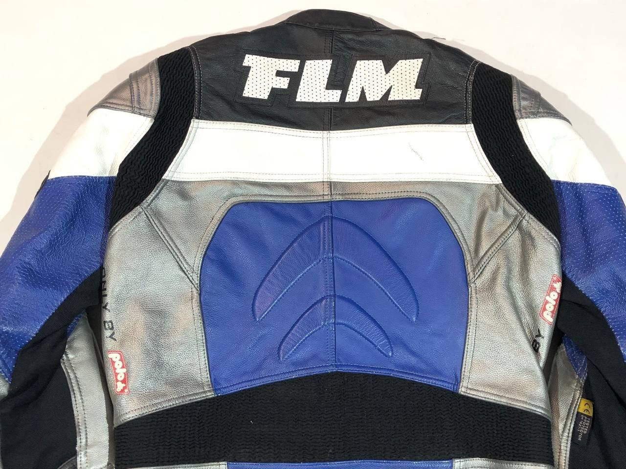 Vintage FLM Leather Moto Racing Jacket Size US L / EU 52-54 / 3 - 9 Thumbnail