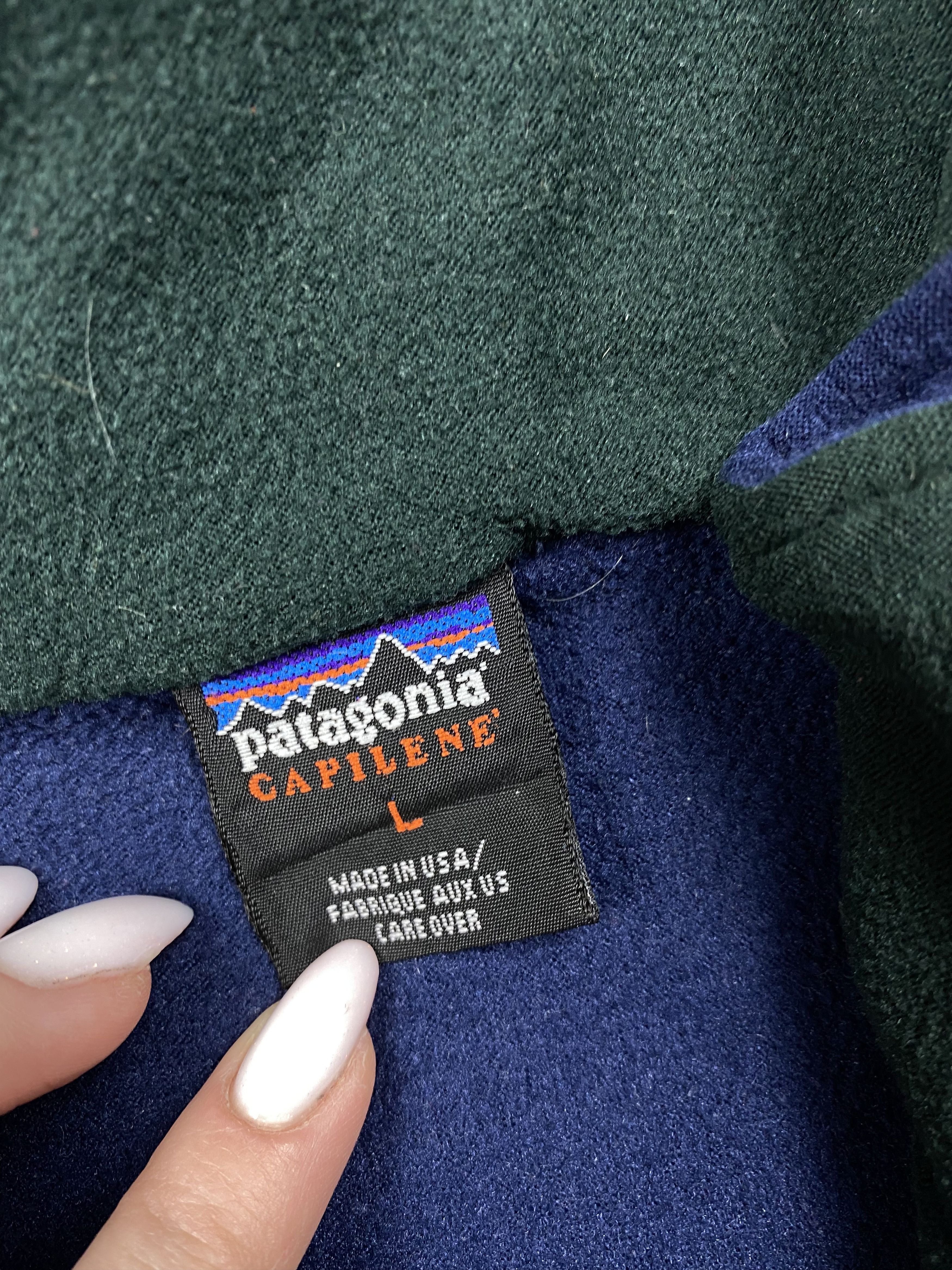 Patagonia Patagonia Capilene Vintage Mens Fleece Jacket Size US L / EU 52-54 / 3 - 6 Thumbnail