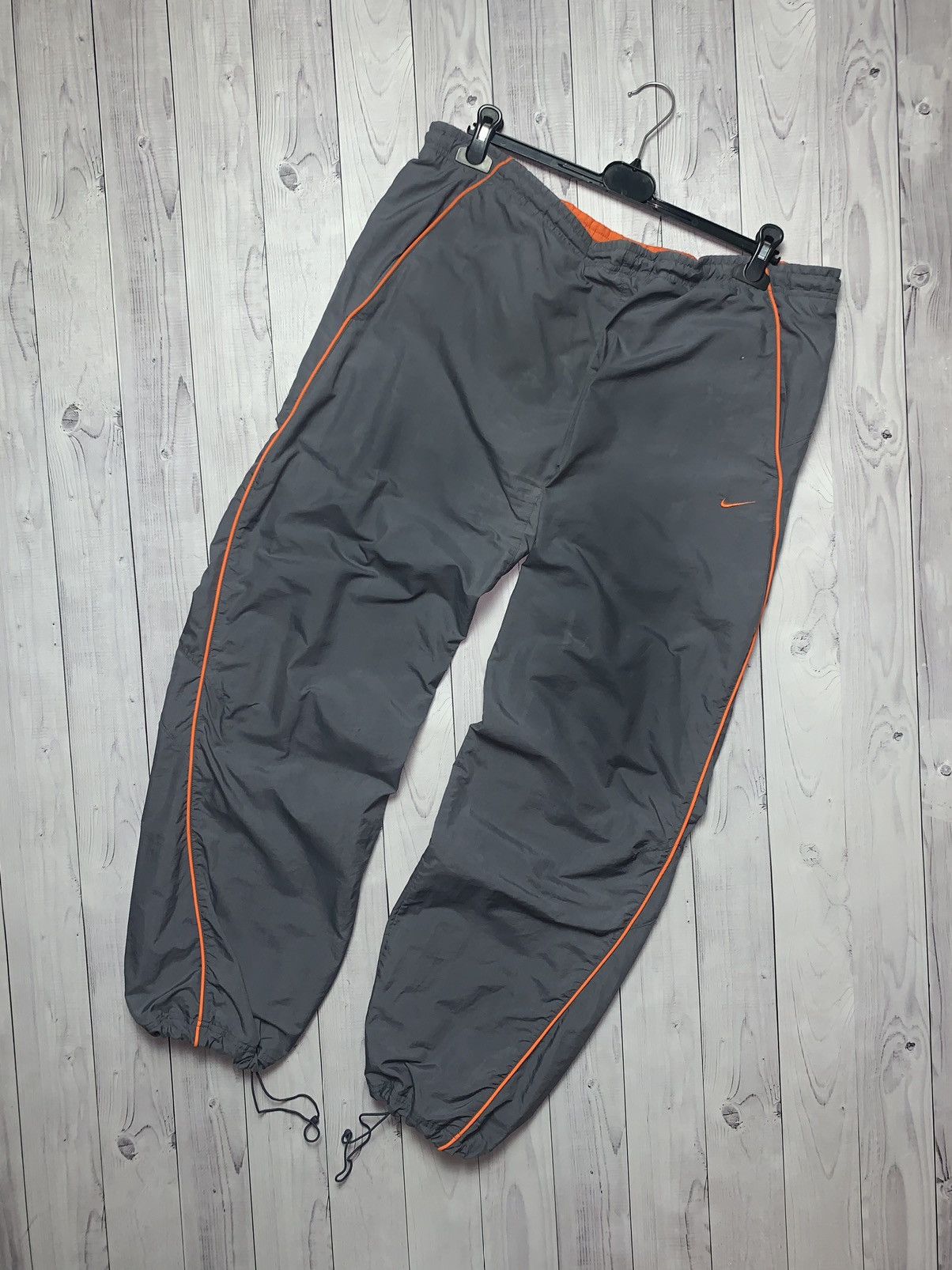 Vintage Nike drill pants Y2K pants joggers logo size L