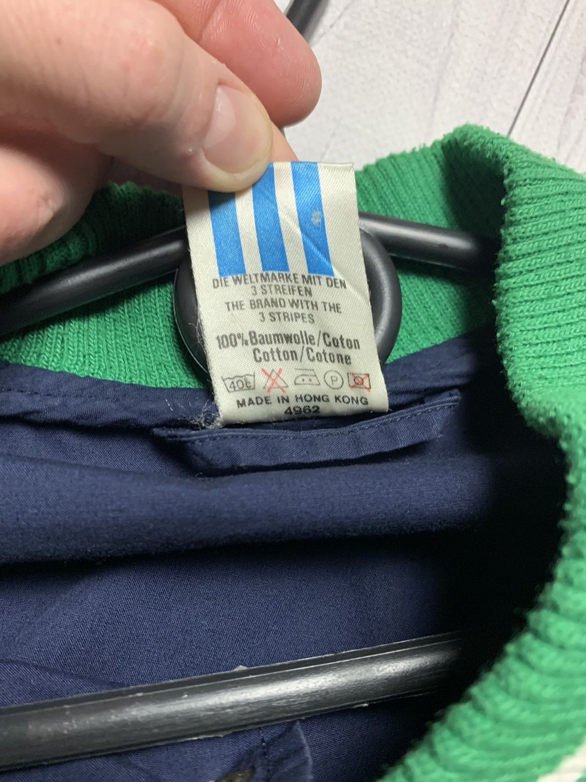 Adidas × Vintage Vintage adidas jacket bomber size S rare Size US S / EU 44-46 / 1 - 4 Thumbnail