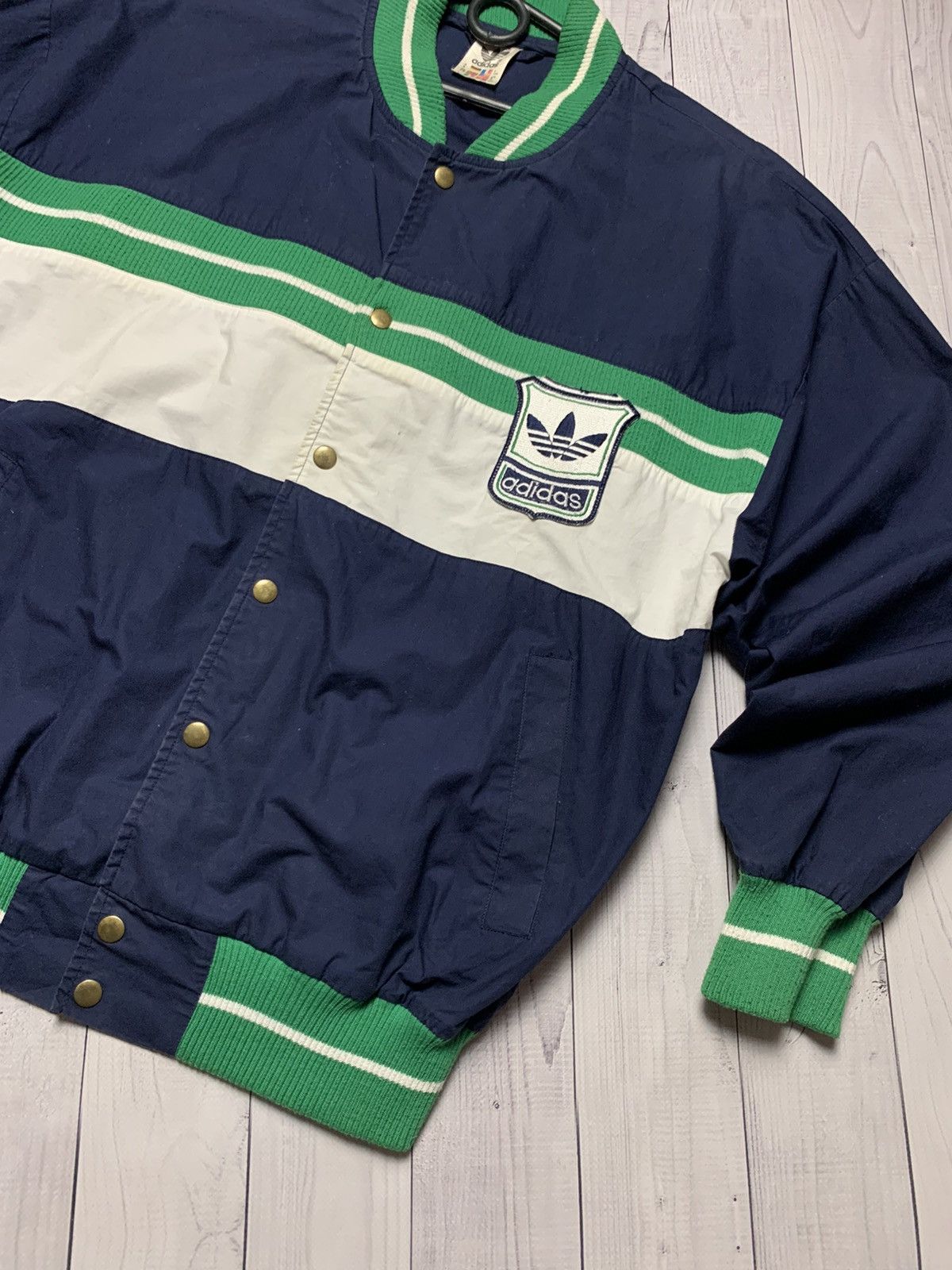 Adidas × Vintage Vintage adidas jacket bomber size S rare Size US S / EU 44-46 / 1 - 2 Thumbnail