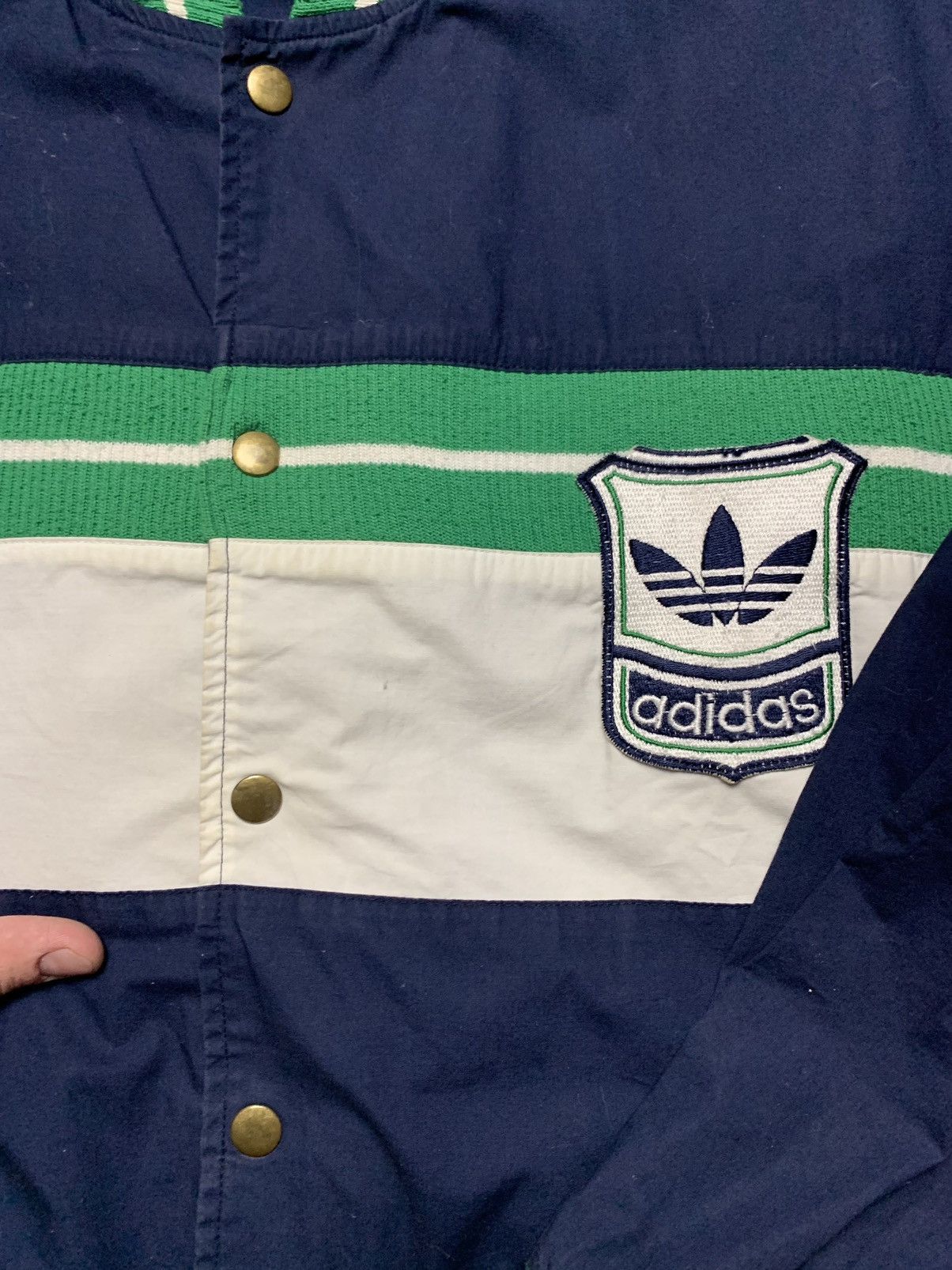 Adidas × Vintage Vintage adidas jacket bomber size S rare Size US S / EU 44-46 / 1 - 5 Thumbnail