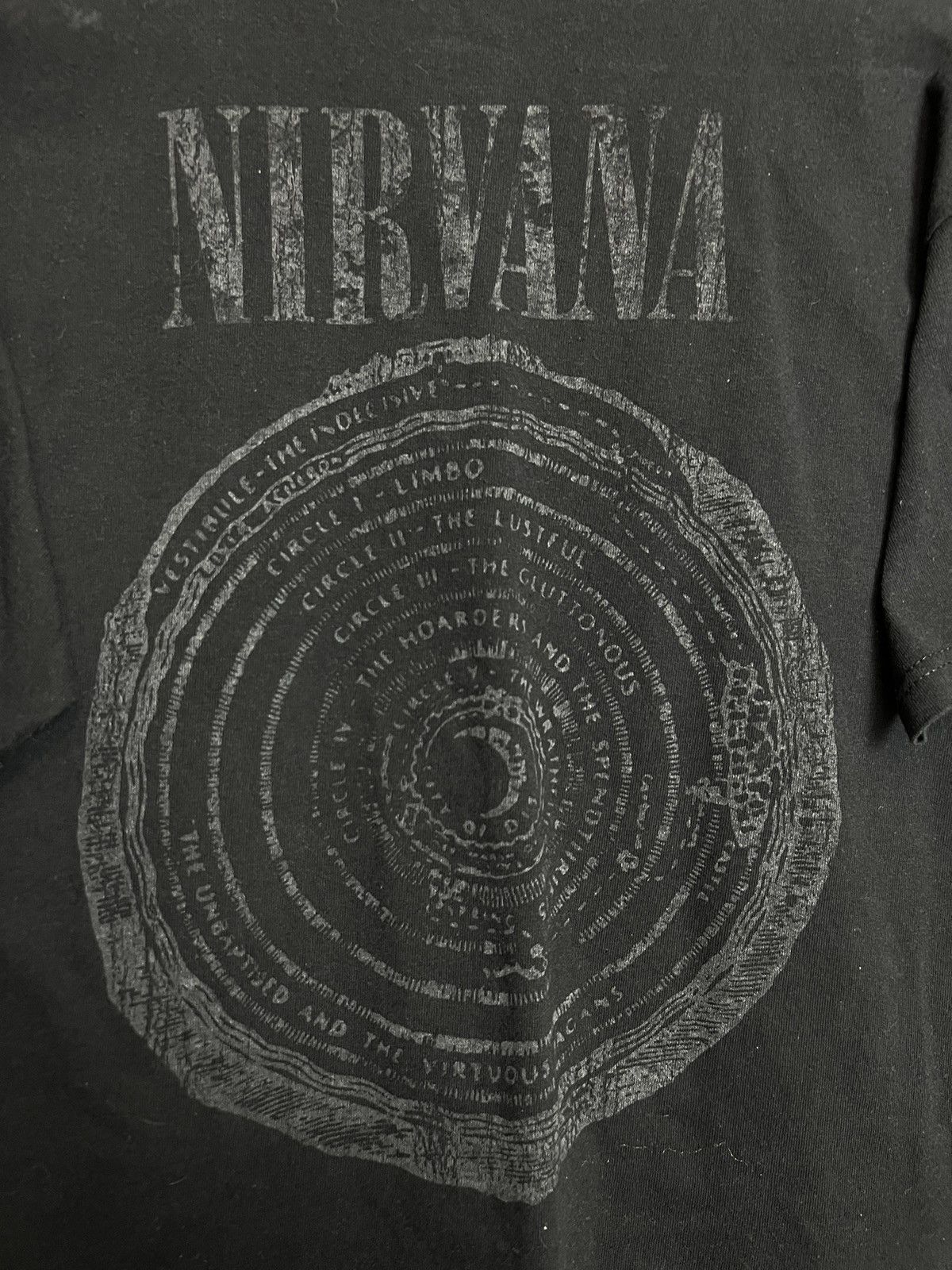 Band Tees Rare Vintage Kurt Cobain 00s Vestibule Tshirt Nirvana Grunge Size US L / EU 52-54 / 3 - 4 Thumbnail