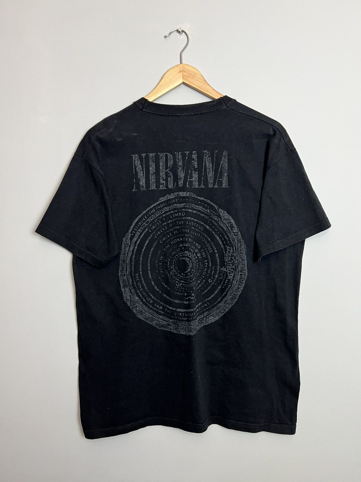 Band Tees Rare Vintage Kurt Cobain 00s Vestibule Tshirt Nirvana Grunge Size US L / EU 52-54 / 3 - 2 Thumbnail