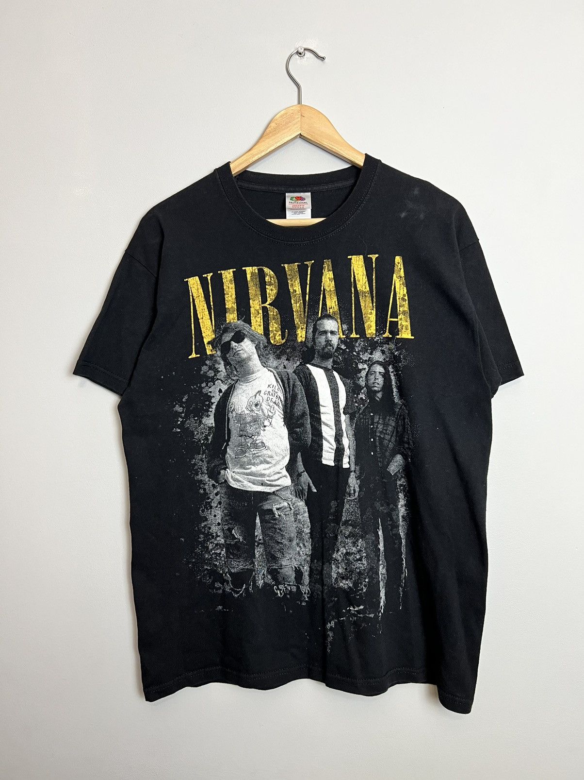 Vintage Rare Vintage Kurt Cobain 00s Vestibule Tshirt Nirvana Grunge Size US L / EU 52-54 / 3 - 1 Preview