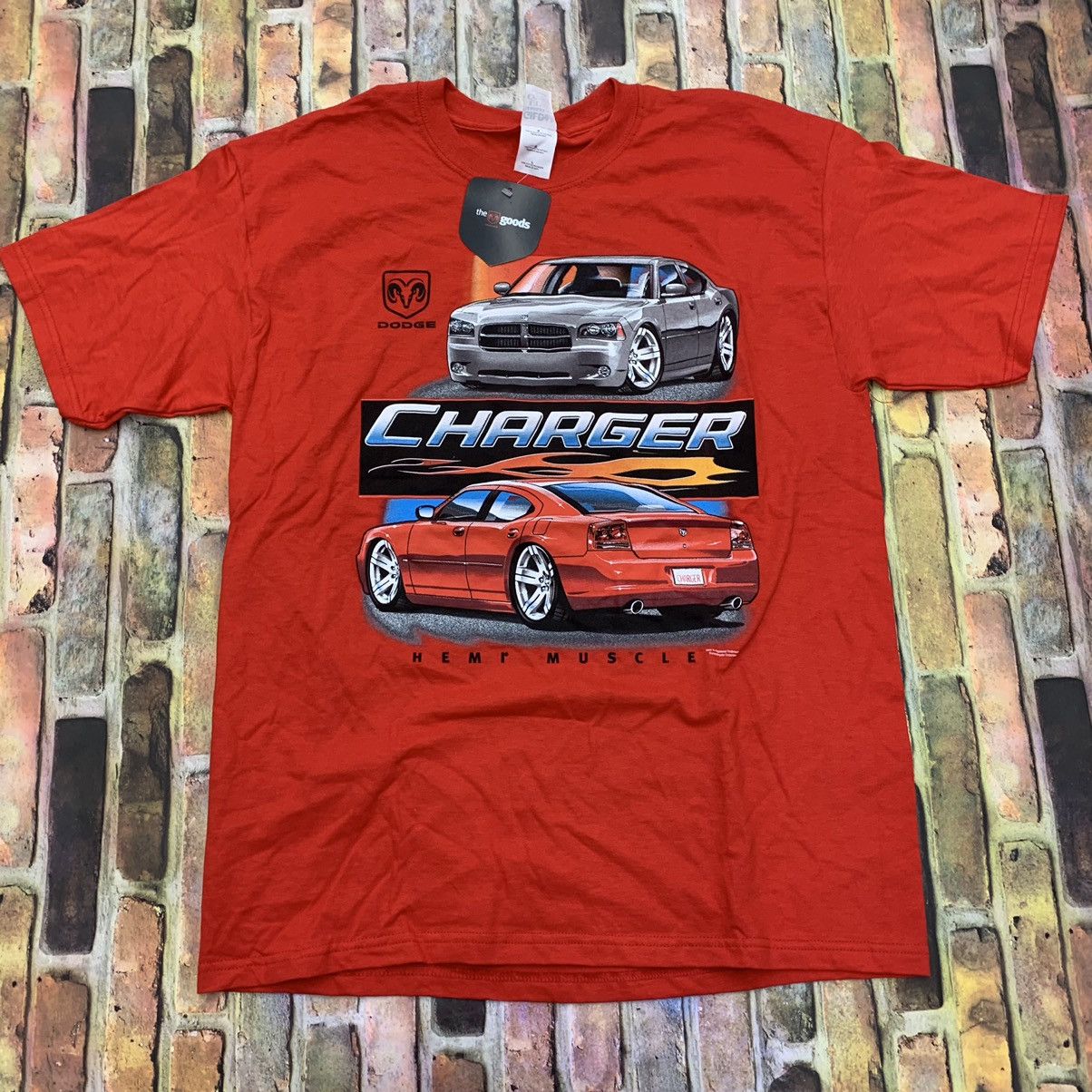 Gildan × Vintage Vintage Dodge Charger tee Size US L / EU 52-54 / 3 - 1 Thumbnail