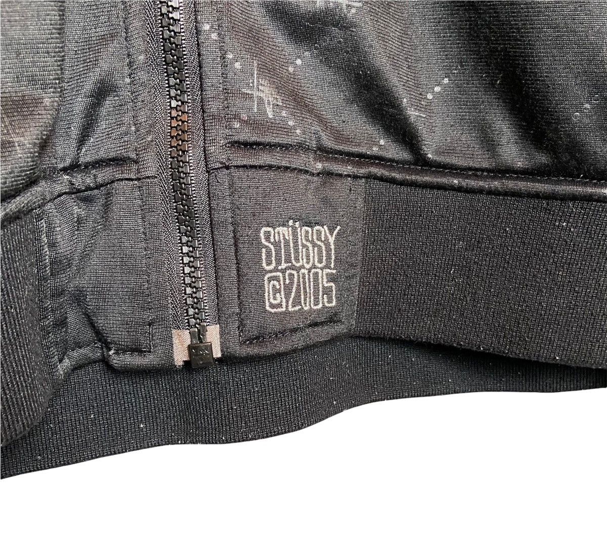Stussy Vintage 00s Stussy Monogram Jacket Tracksuit / Y2K Size US L / EU 52-54 / 3 - 3 Thumbnail
