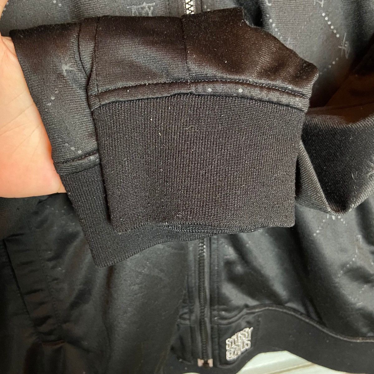 Stussy Vintage 00s Stussy Monogram Jacket Tracksuit / Y2K Size US L / EU 52-54 / 3 - 4 Thumbnail
