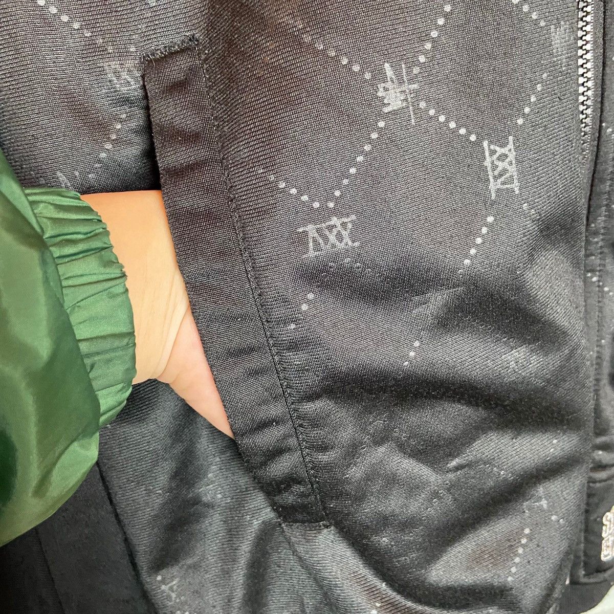 Stussy Vintage 00s Stussy Monogram Jacket Tracksuit / Y2K Size US L / EU 52-54 / 3 - 5 Thumbnail