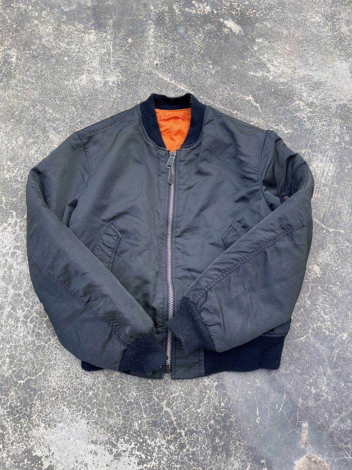 I. Spiewak And Sons × Vintage Vintage Reversible Spiewak MA-1 USA flight jacket Size US L / EU 52-54 / 3 - 3 Thumbnail