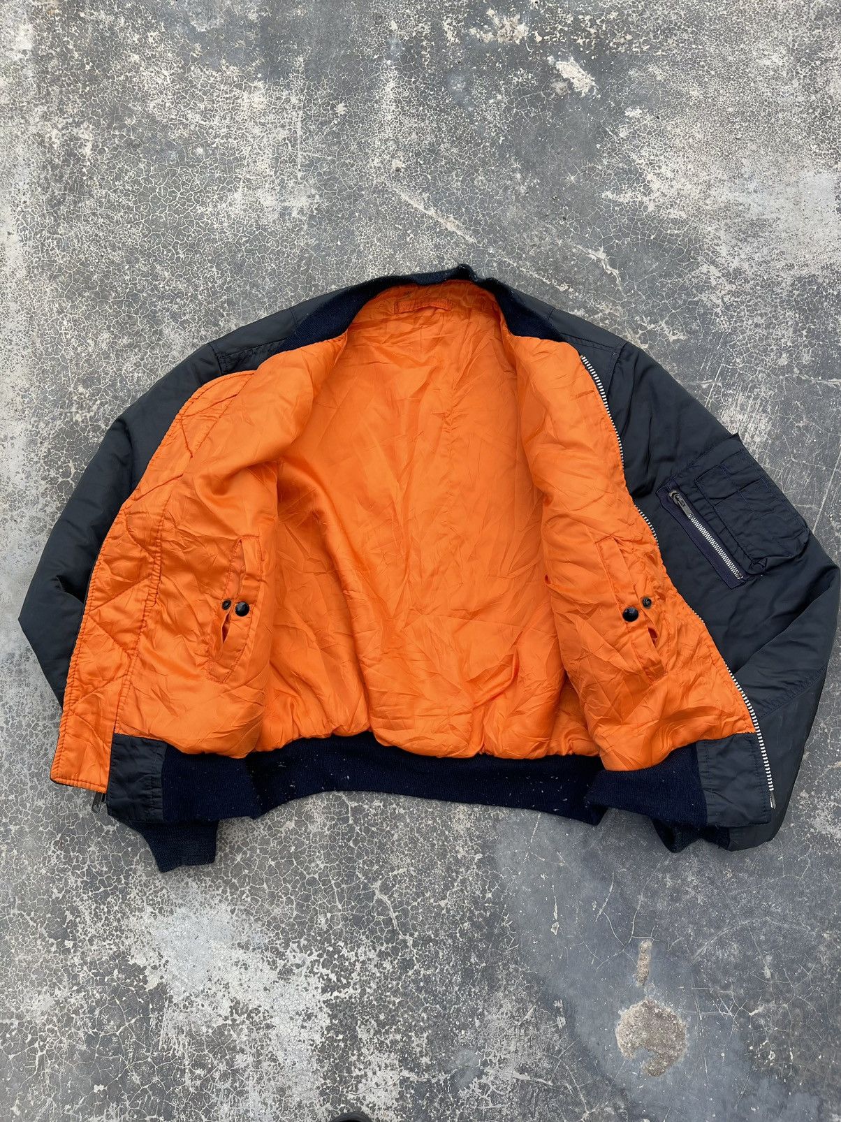I. Spiewak And Sons × Vintage Vintage Reversible Spiewak MA-1 USA flight jacket Size US L / EU 52-54 / 3 - 8 Thumbnail