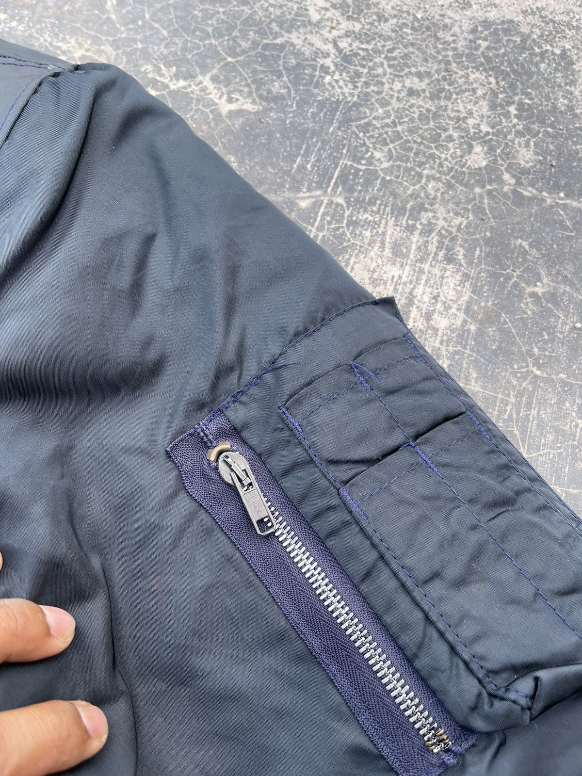 I. Spiewak And Sons × Vintage Vintage Reversible Spiewak MA-1 USA flight jacket Size US L / EU 52-54 / 3 - 4 Thumbnail