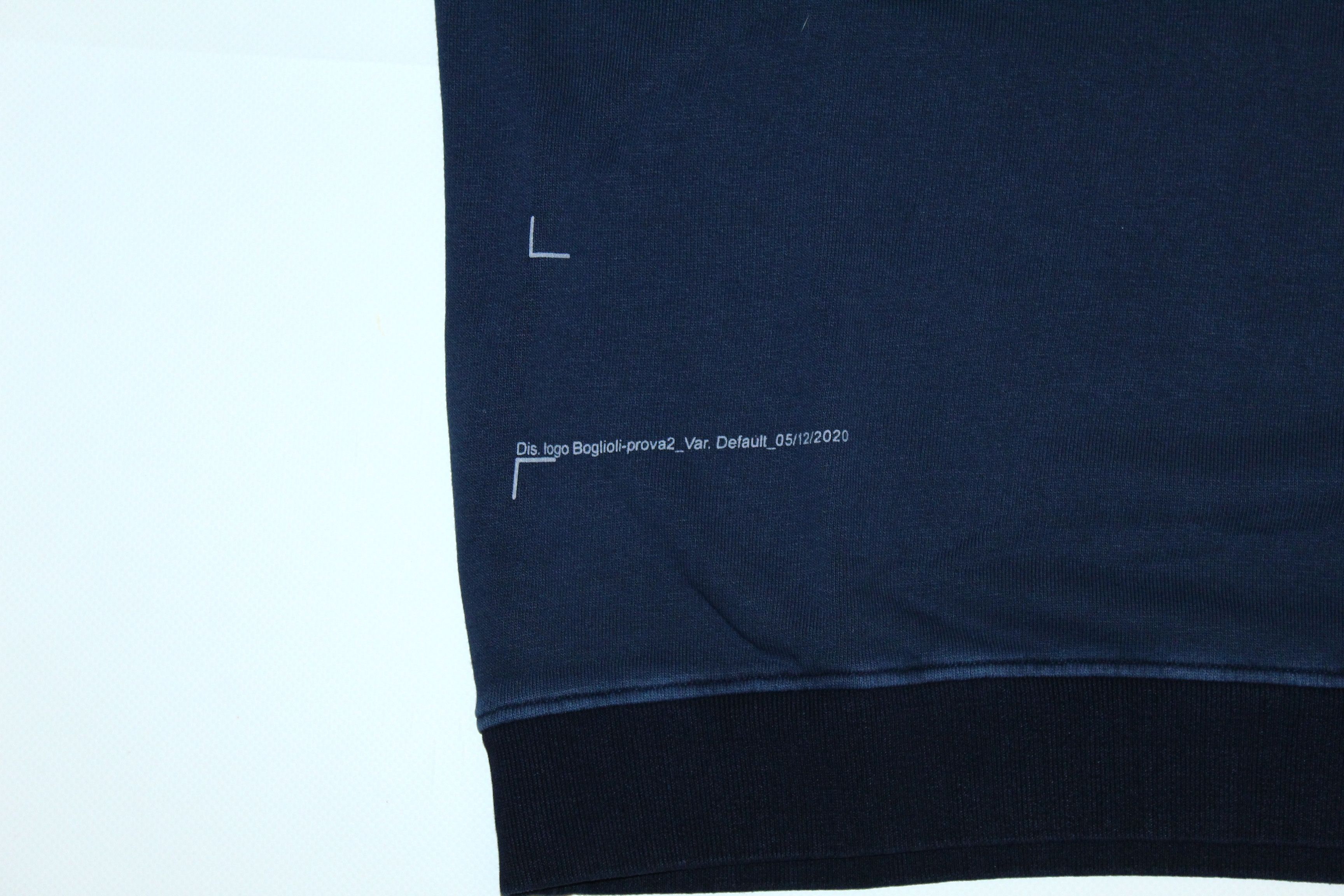 Boglioli Boglioli Faded Fabric Logo Print Sweatshirt Size US M / EU 48-50 / 2 - 3 Thumbnail