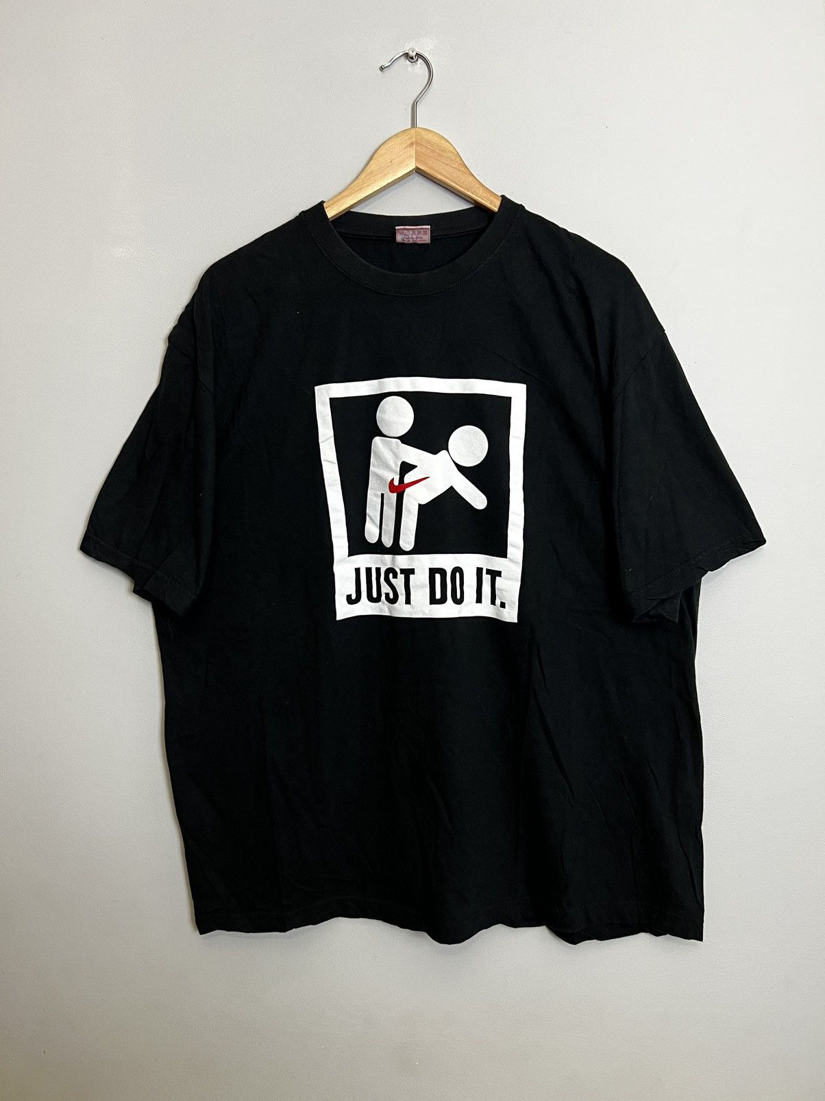 Nike × Seditionaries Vintage Y2K Humor Nike Just Do It Sex Bdsm Parody Tee Size US XL / EU 56 / 4 - 1 Thumbnail
