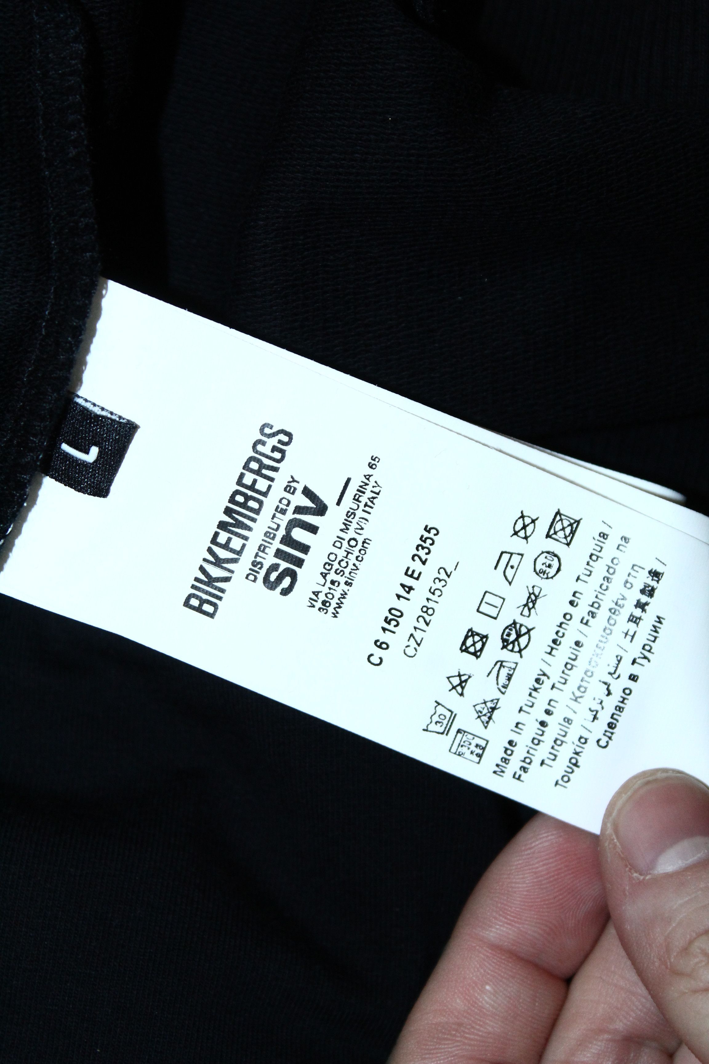 Dirk Bikkembergs Bikkembergs Print Logo Sweatshirt Size US L / EU 52-54 / 3 - 8 Thumbnail