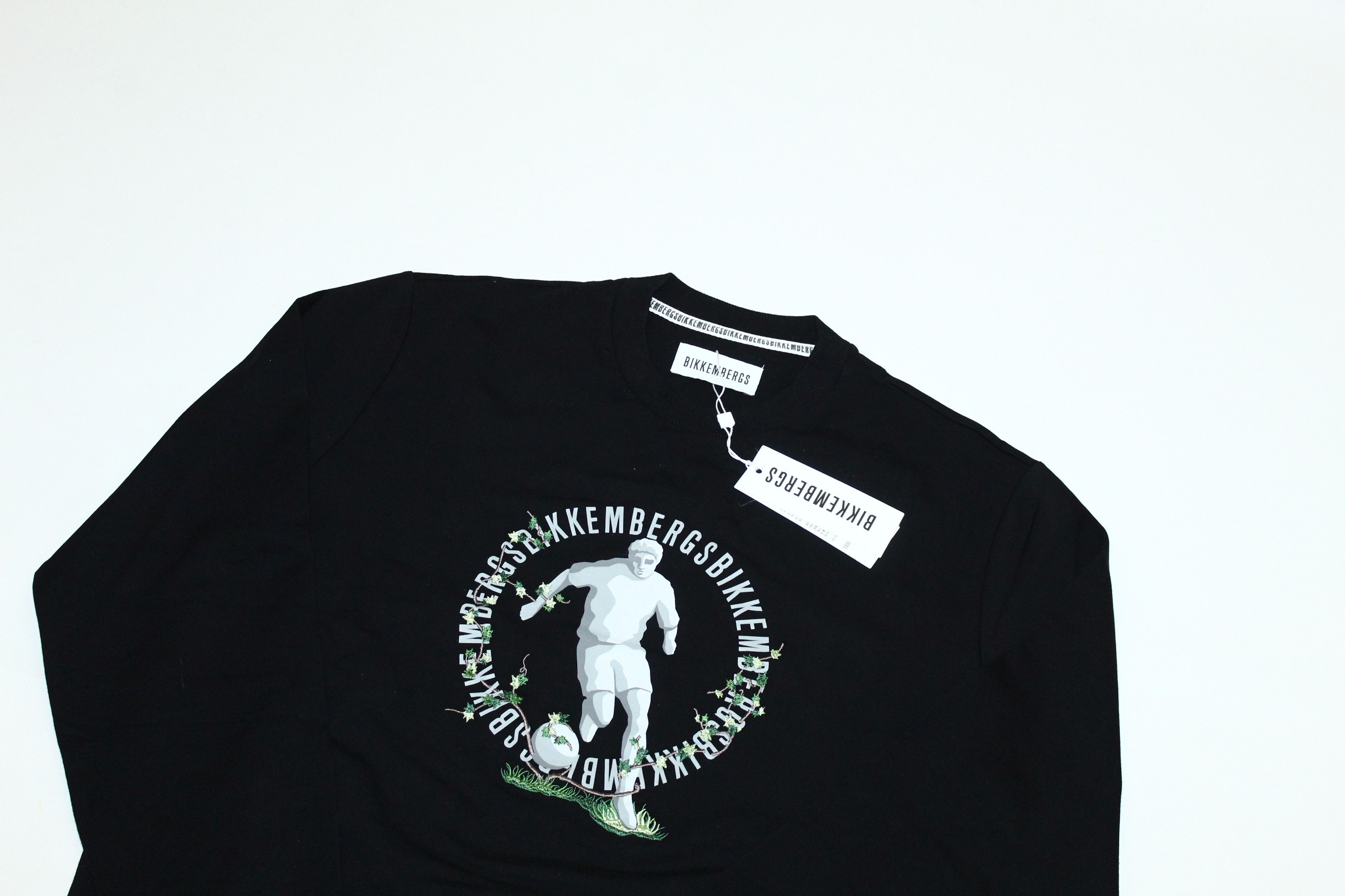 Dirk Bikkembergs Bikkembergs Print Logo Sweatshirt Size US L / EU 52-54 / 3 - 5 Thumbnail