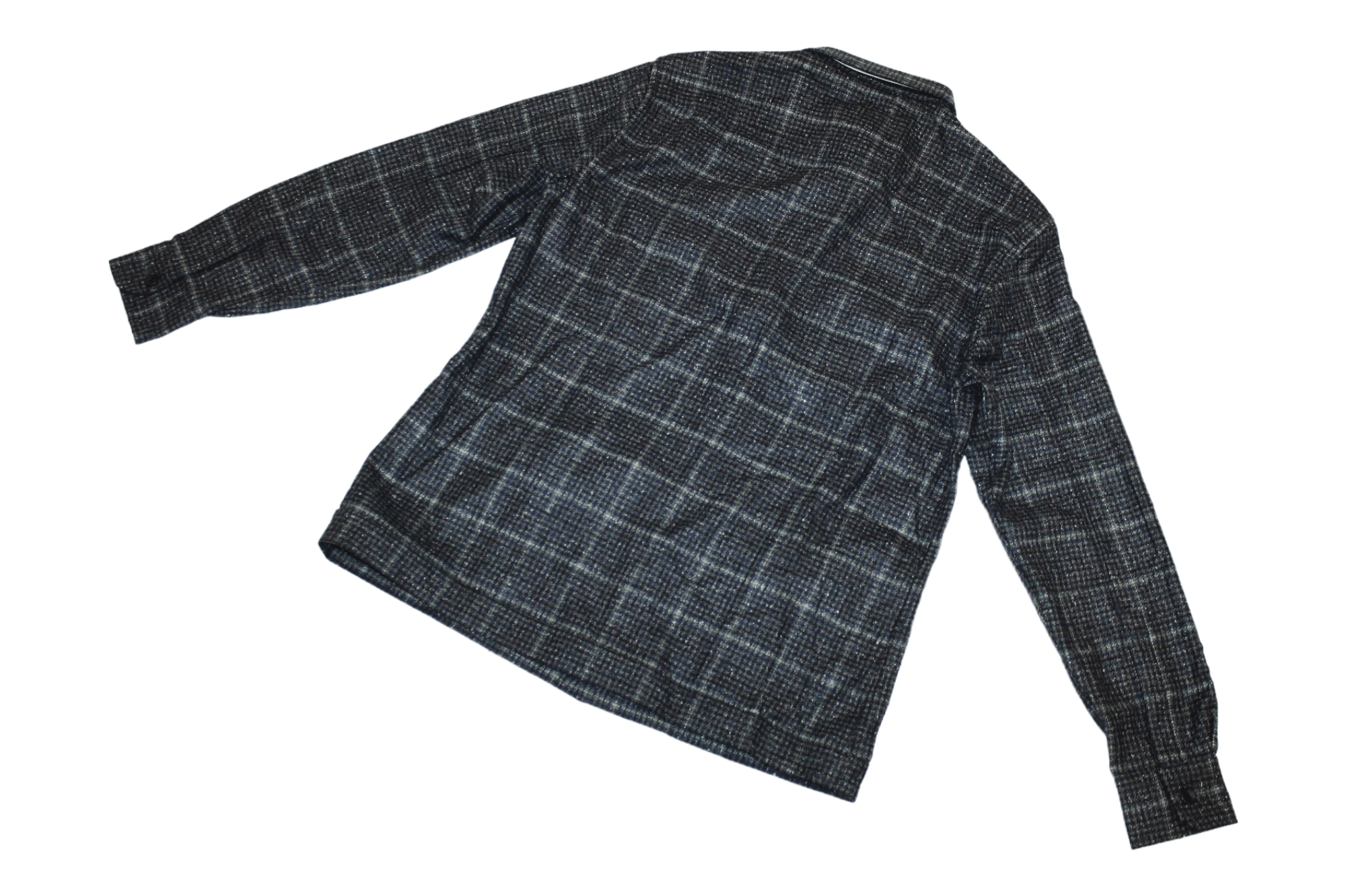 Boglioli 💥 Boglioli Plaid Wool Silk Blend Tweed Jacket Size US XL / EU 56 / 4 - 5 Thumbnail