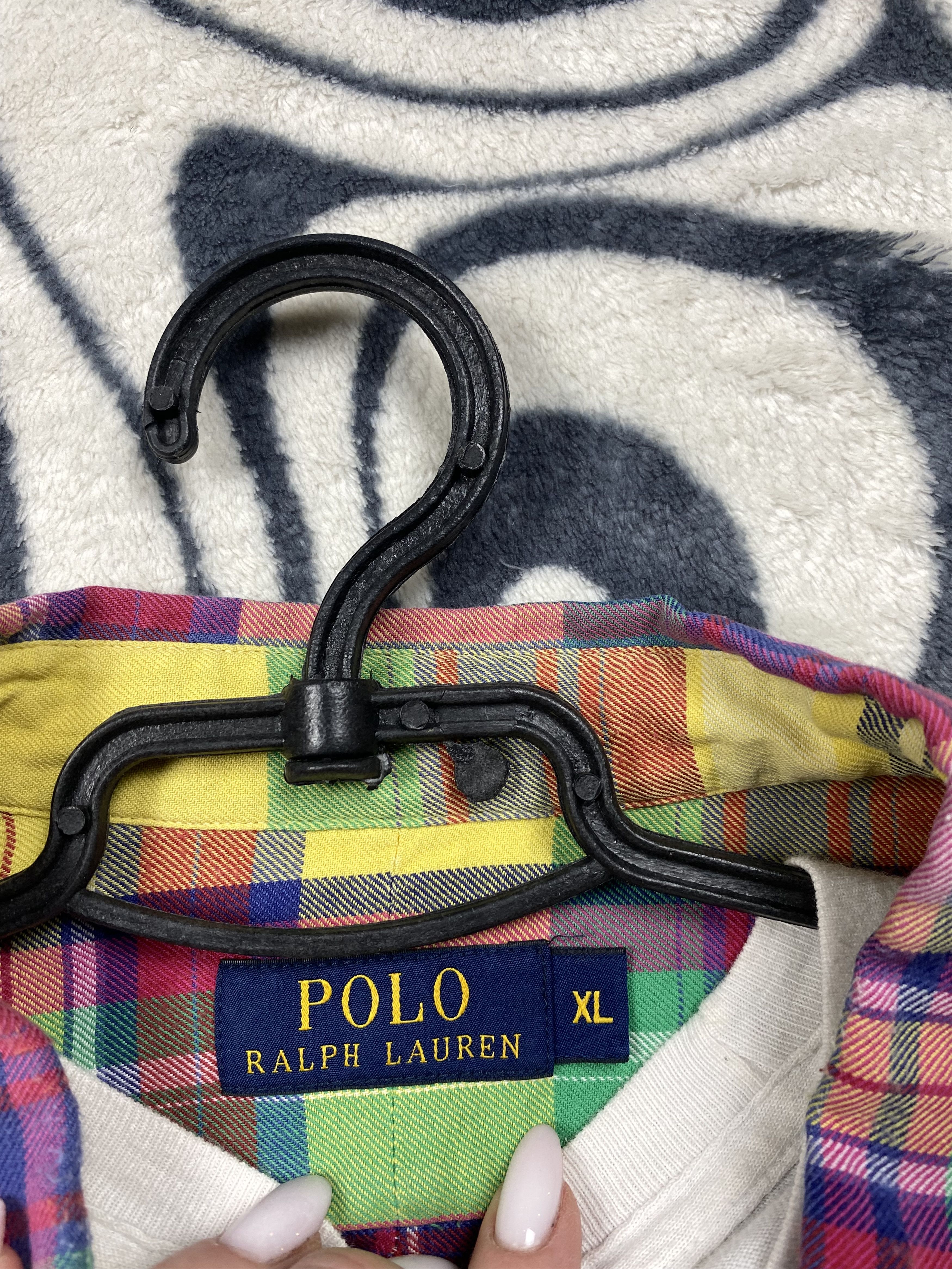Polo Ralph Lauren Polo Ralph Lauren Mens Flannel Plaid Shirt Size US XL / EU 56 / 4 - 4 Thumbnail