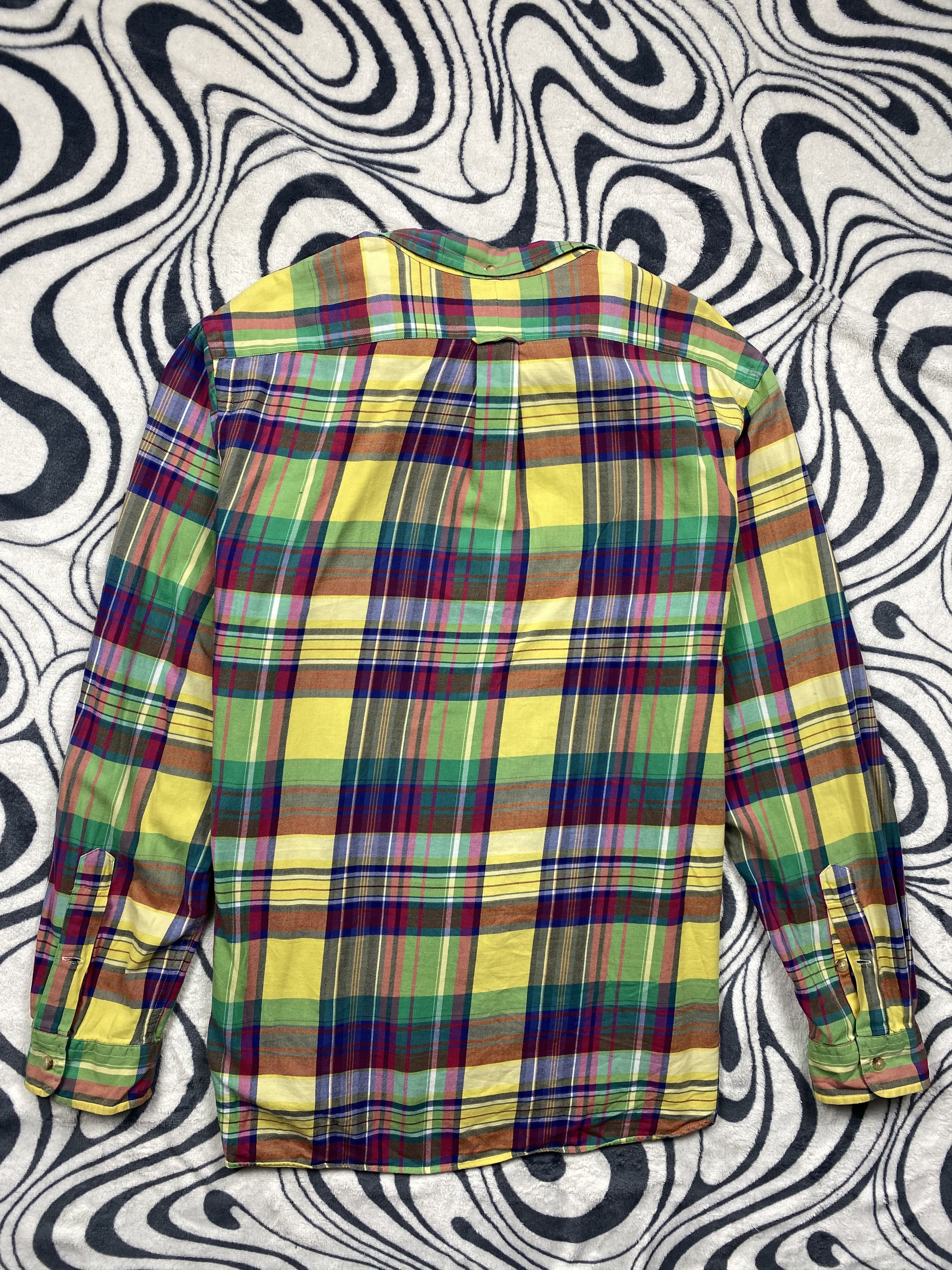 Polo Ralph Lauren Polo Ralph Lauren Mens Flannel Plaid Shirt Size US XL / EU 56 / 4 - 7 Thumbnail