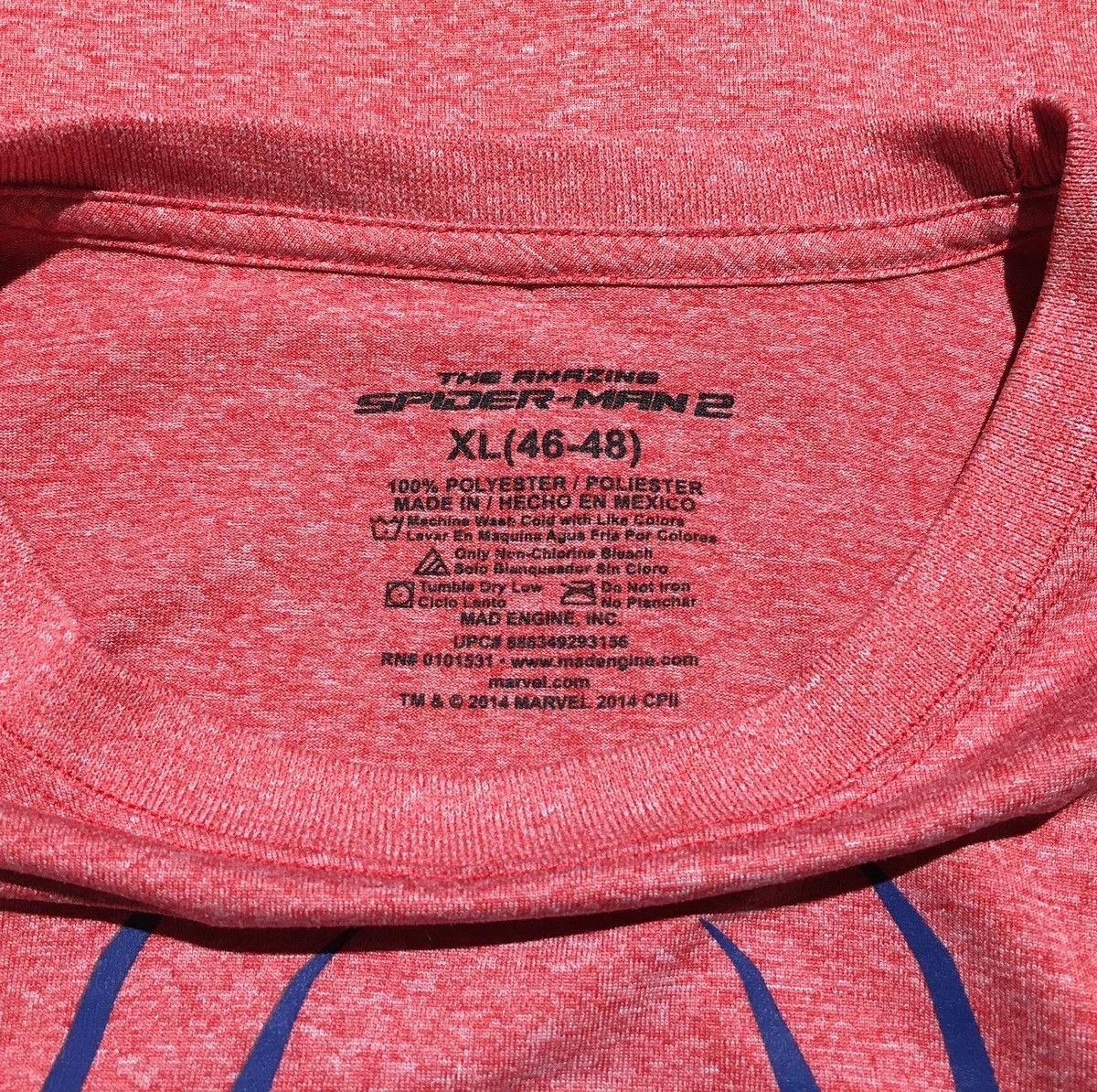 Mad Engine The Amazing Spider-Man 2 Tee (XL) Size US XL / EU 56 / 4 - 3 Thumbnail