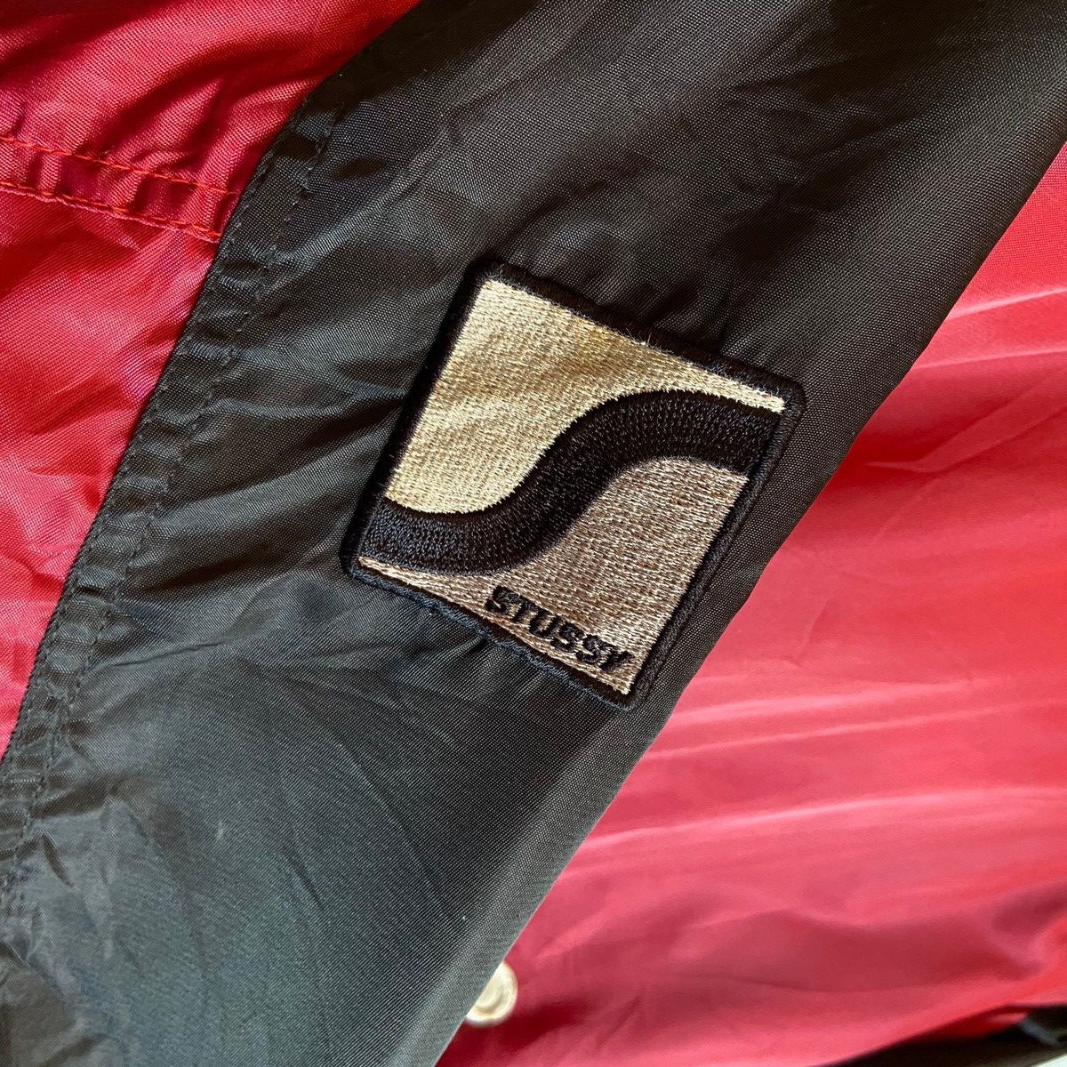 Stussy × Vintage Vintage 90s Stussy Outdoor Logo Jacket Coat Size US L / EU 52-54 / 3 - 5 Thumbnail