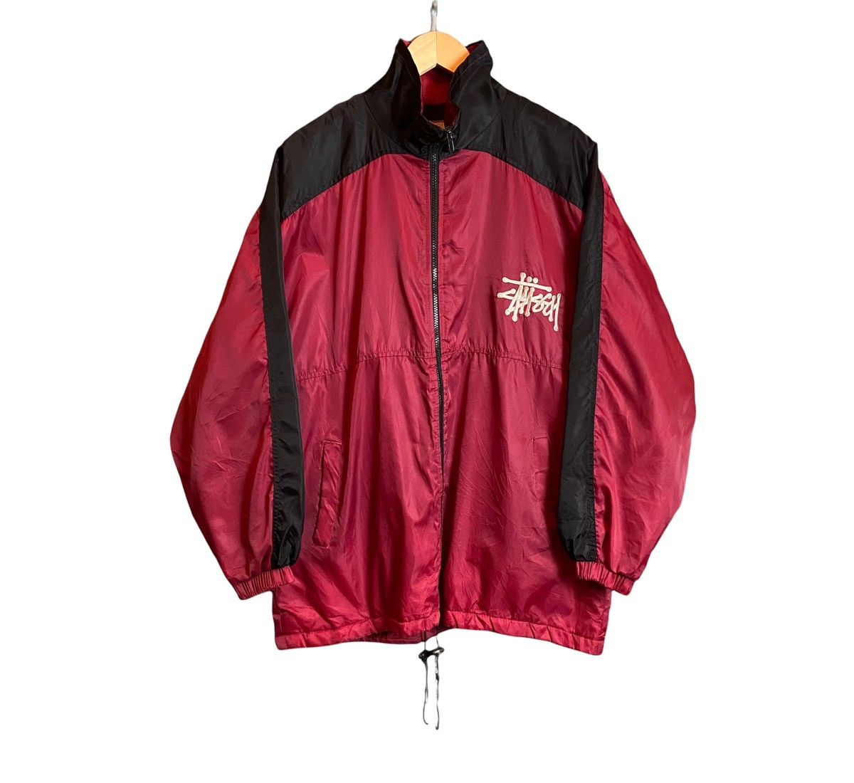 Stussy × Vintage Vintage 90s Stussy Outdoor Logo Jacket Coat Size US L / EU 52-54 / 3 - 2 Thumbnail