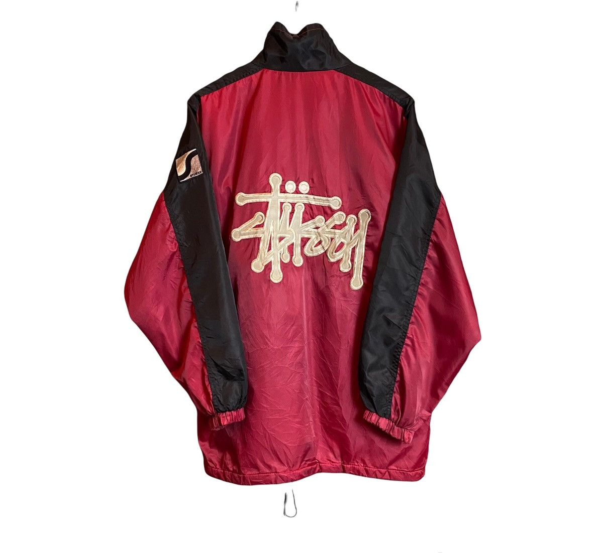 Stussy × Vintage Vintage 90s Stussy Outdoor Logo Jacket Coat Size US L / EU 52-54 / 3 - 1 Thumbnail