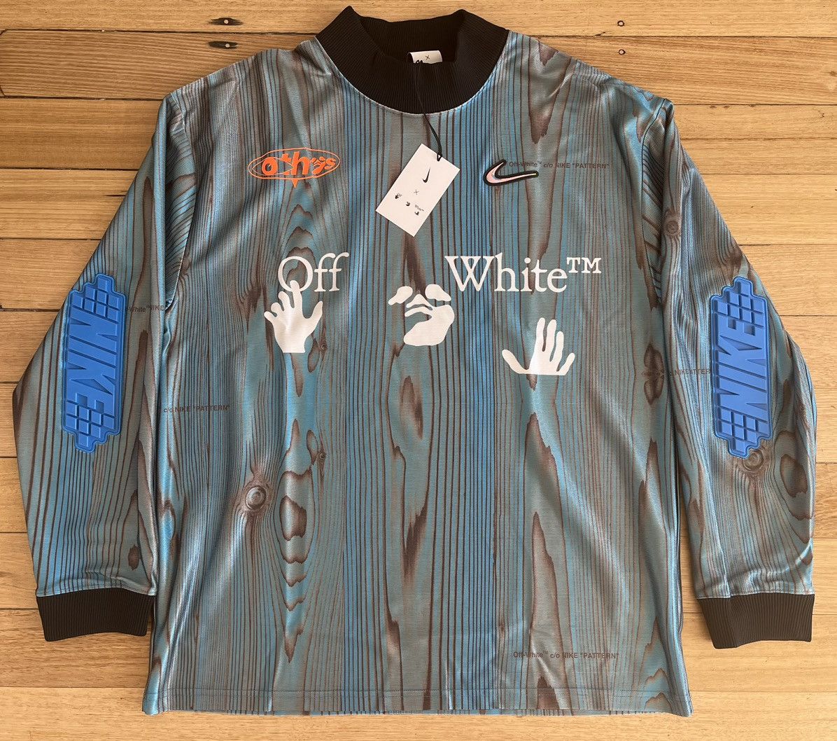 Nike NIKE x OFF WHITE Jersey - Imperial Blue - Medium | Grailed