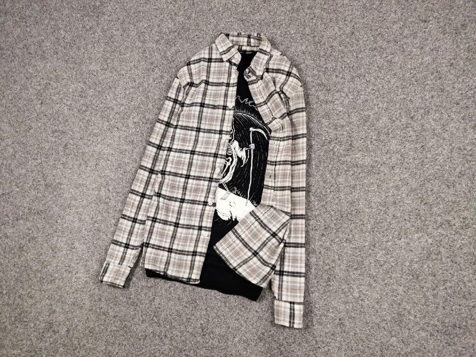Flannel Vintage Flannel Shirt Travis Scott Style Size US S / EU 44-46 / 1 - 3 Thumbnail