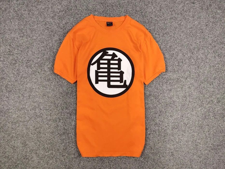 Anime Vintage Dragon Ball Anime with Hieroglyph Orange T Shirt Size US L / EU 52-54 / 3 - 1 Thumbnail