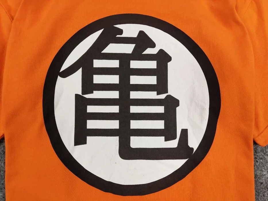 Anime Vintage Dragon Ball Anime with Hieroglyph Orange T Shirt Size US L / EU 52-54 / 3 - 5 Thumbnail