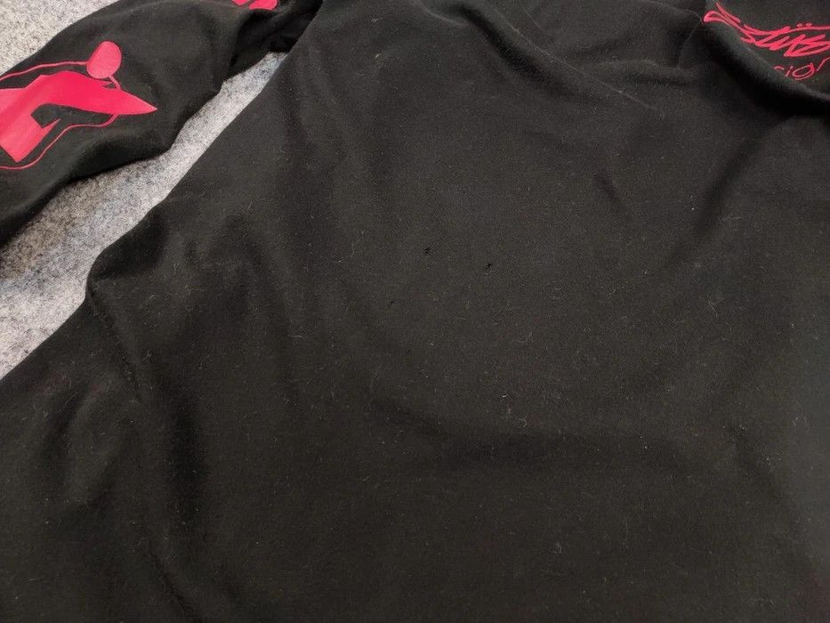 Stussy Vintage 90's Stussy Design Black Long Sleeve Red Logos Size US M / EU 48-50 / 2 - 7 Thumbnail