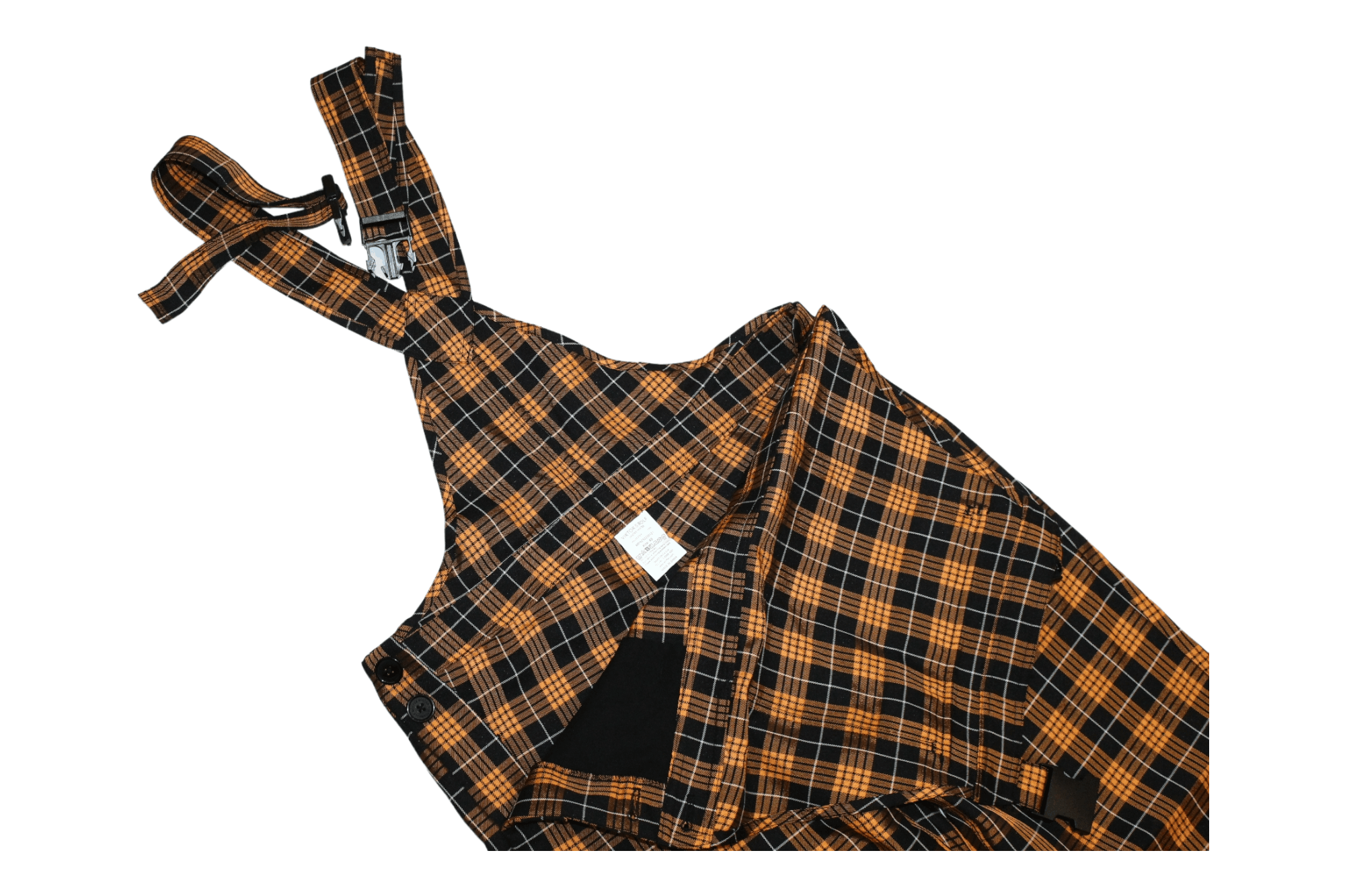 Viktor & Rolf Viktor&Rolf Dungarees - orange tartan Size US 32 / EU 48 - 9 Thumbnail