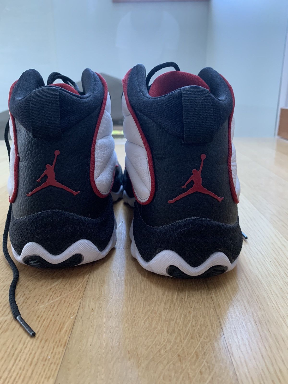 Jordan Brand Jordan Pro Strong Black Varsity Red Size US 9.5 / EU 42-43 - 3 Thumbnail