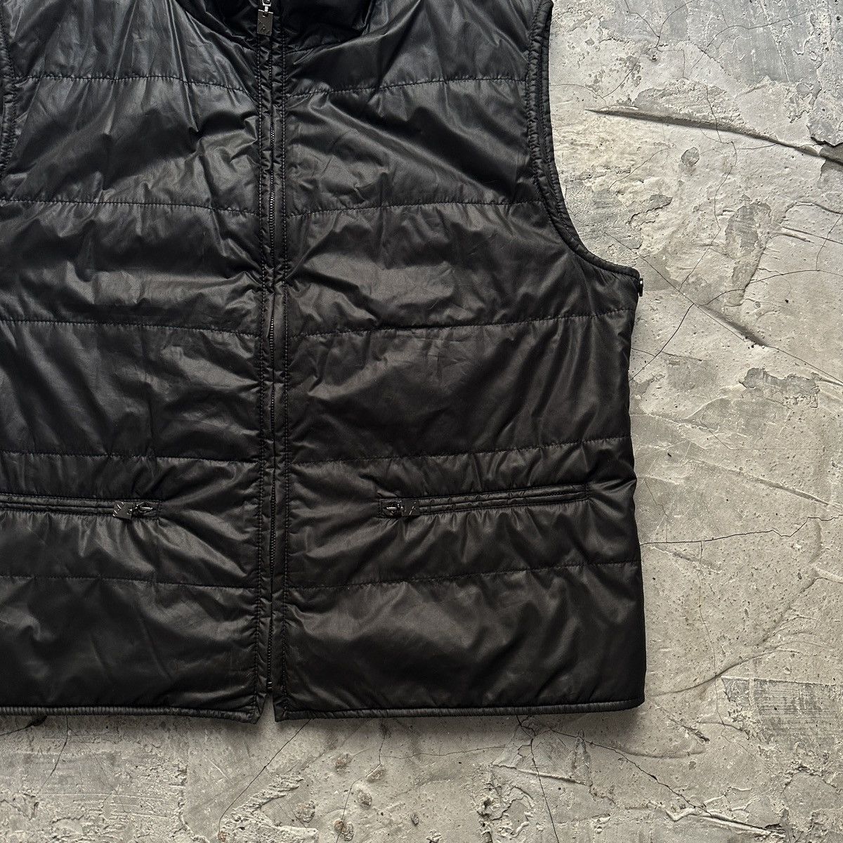 Trussardi Trussardi Puff Black Vest Size US XL / EU 56 / 4 - 2 Thumbnail