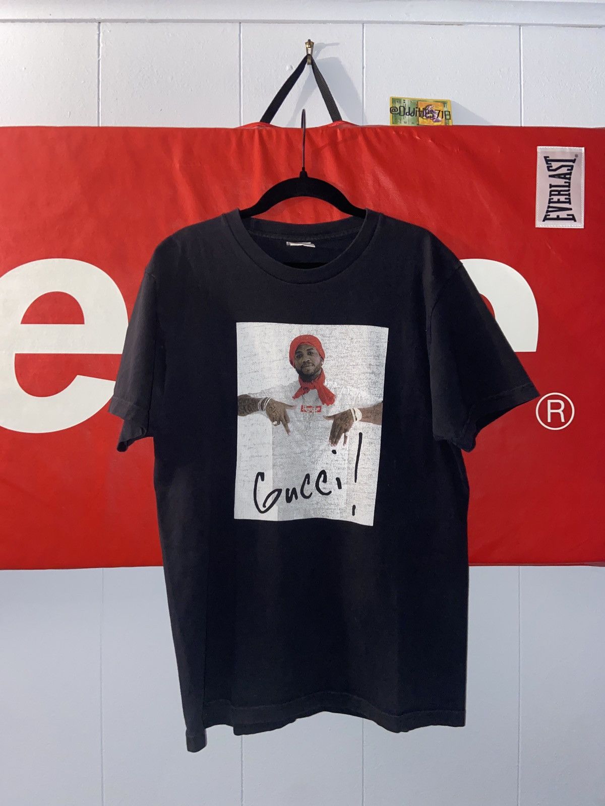 Supreme Vintage Supreme FW16 Gucci Mane Tee Black Grailed