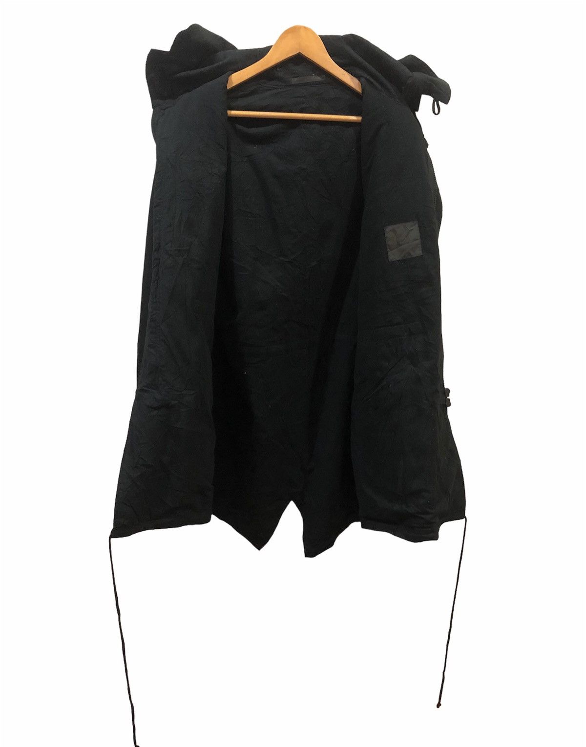 Y's × Yohji Yamamoto Rare! AvantGarde Yohji Yamamoto Wool Hooded Fish Tail Parka. Size US L / EU 52-54 / 3 - 10 Thumbnail