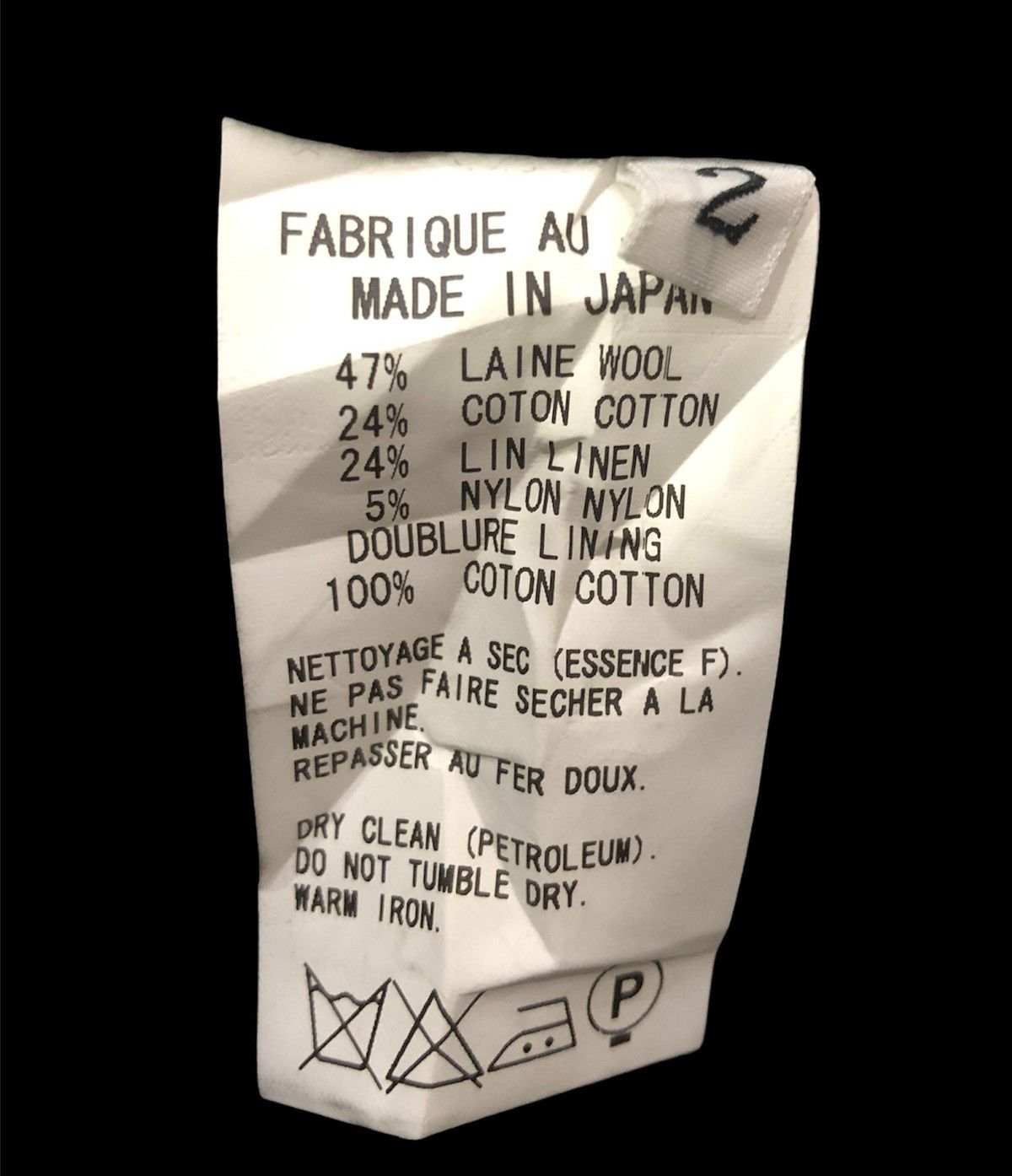 Y's × Yohji Yamamoto Rare! AvantGarde Yohji Yamamoto Wool Hooded Fish Tail Parka. Size US L / EU 52-54 / 3 - 12 Thumbnail