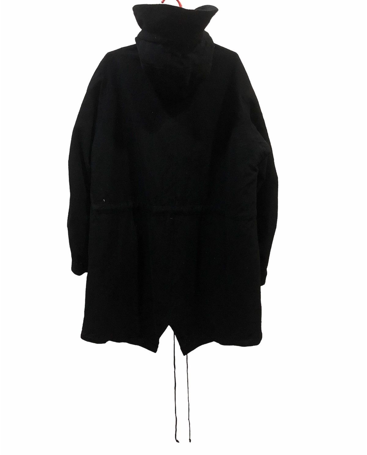 Y's × Yohji Yamamoto Rare! AvantGarde Yohji Yamamoto Wool Hooded Fish Tail Parka. Size US L / EU 52-54 / 3 - 1 Thumbnail