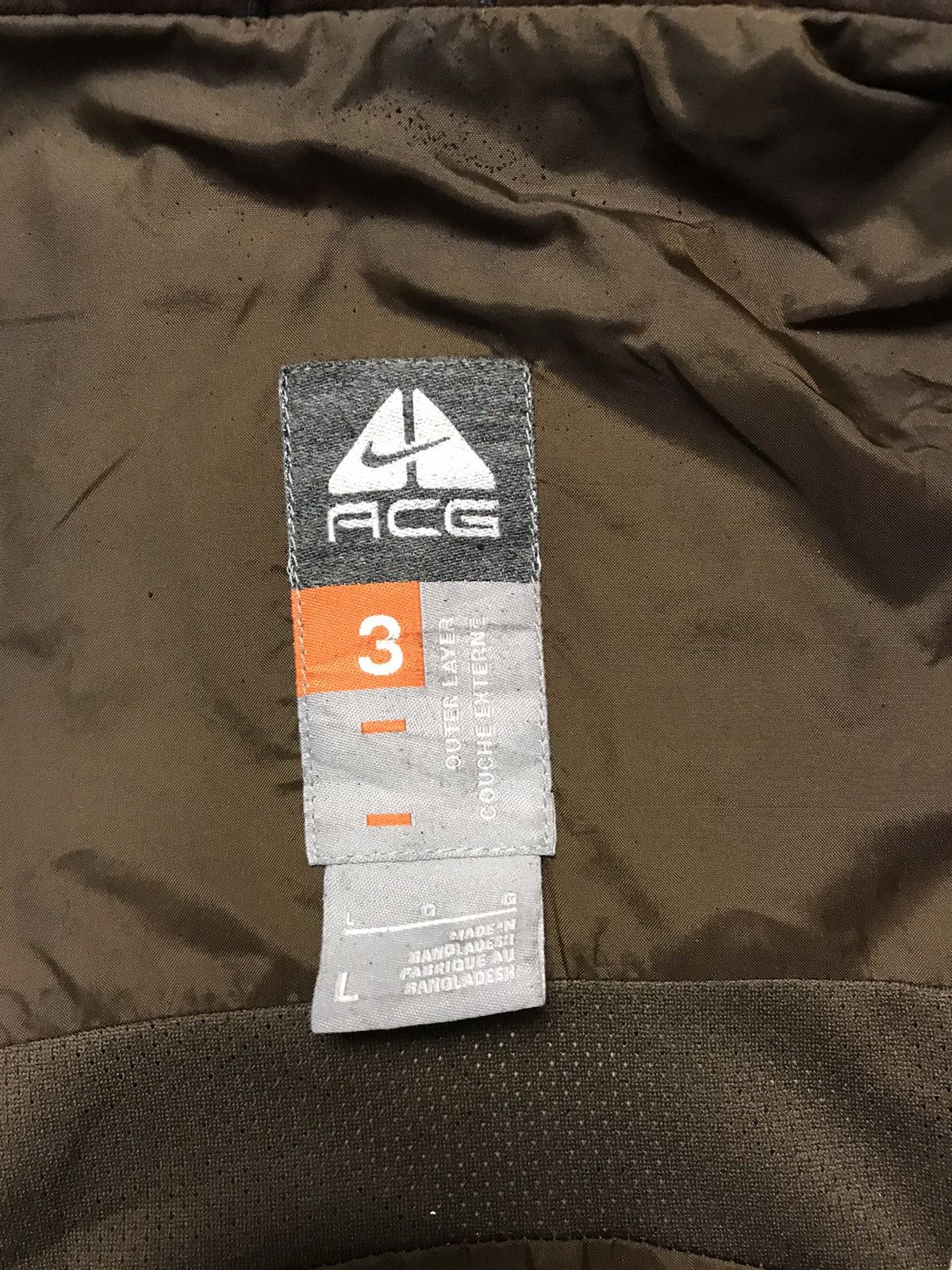 Nike ACG × Vintage Nike ACG Outer Layer Couche Extreme Waterproof Jacket Size US L / EU 52-54 / 3 - 13 Thumbnail