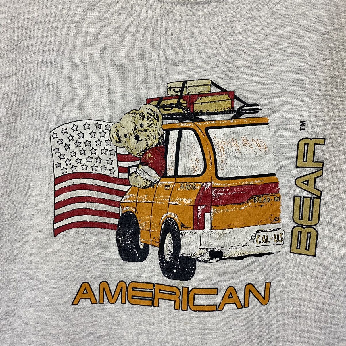 Japanese Brand × Vintage Vintage American Bear Big Logo Crewneck Sweatshirt Saiz S Size US S / EU 44-46 / 1 - 5 Thumbnail