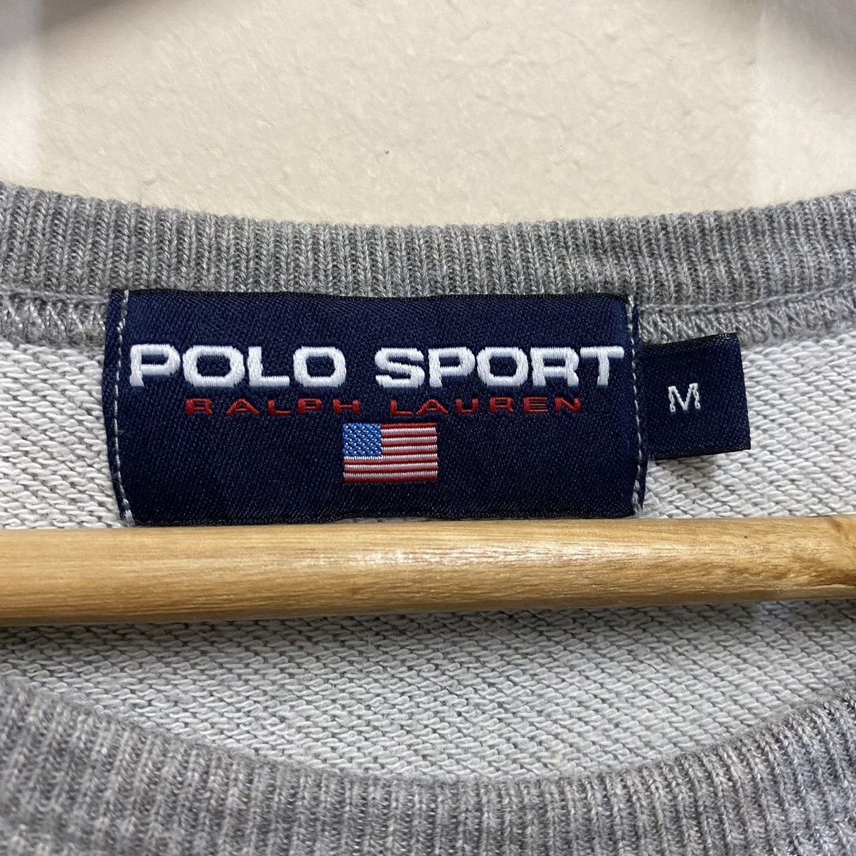 Polo Ralph Lauren Vintage Polo Sport Polo 61 University Big Logo Crewneck Size US M / EU 48-50 / 2 - 8 Thumbnail